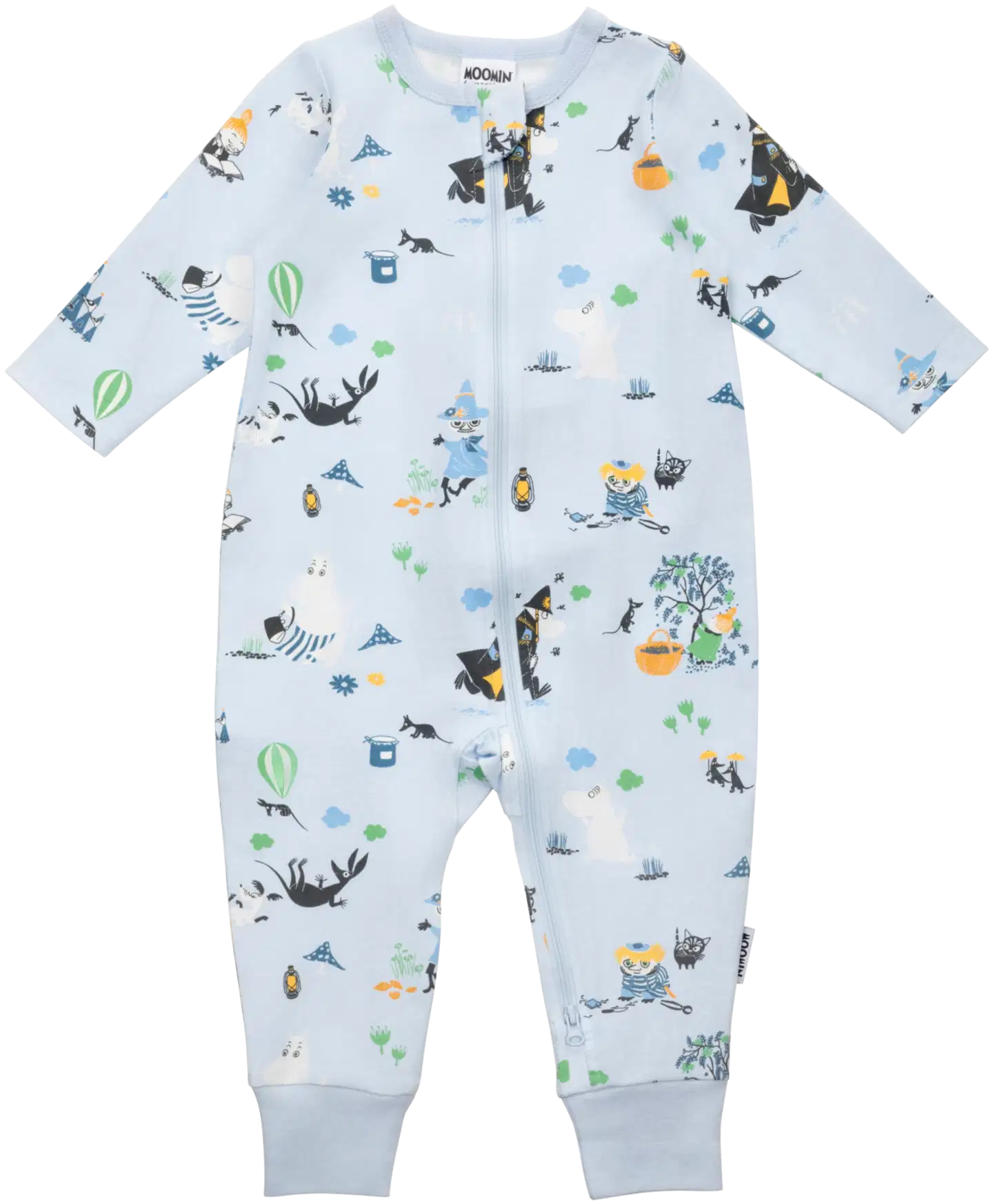 Muumi  vauvojen pyjama Leikkihetki 593840 - vaaleansininen - 1