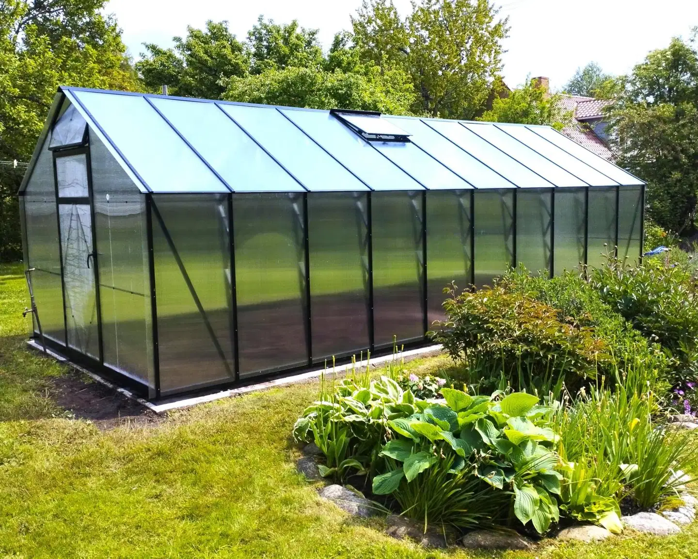 Ecoslider kasvihuone Lux 3.0 X 6.9 - 1