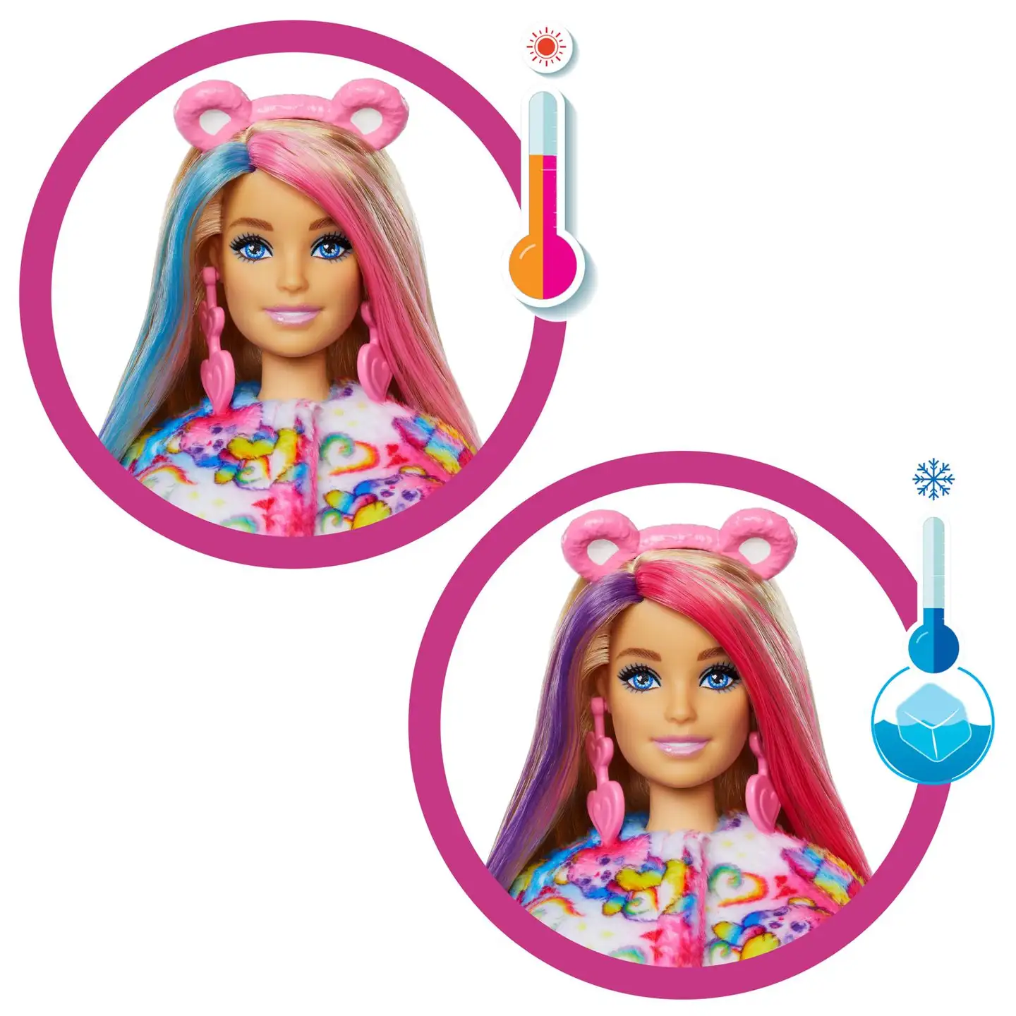 Barbie Cutie Reveal Halinalle Pinkki - 8