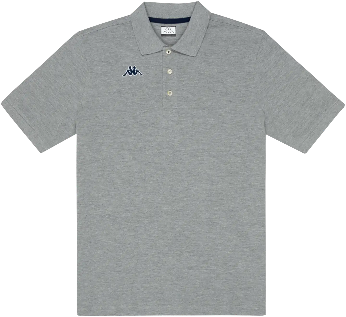 Kappa miesten pikeepaita Logo Holiver - Grey md melange - 1