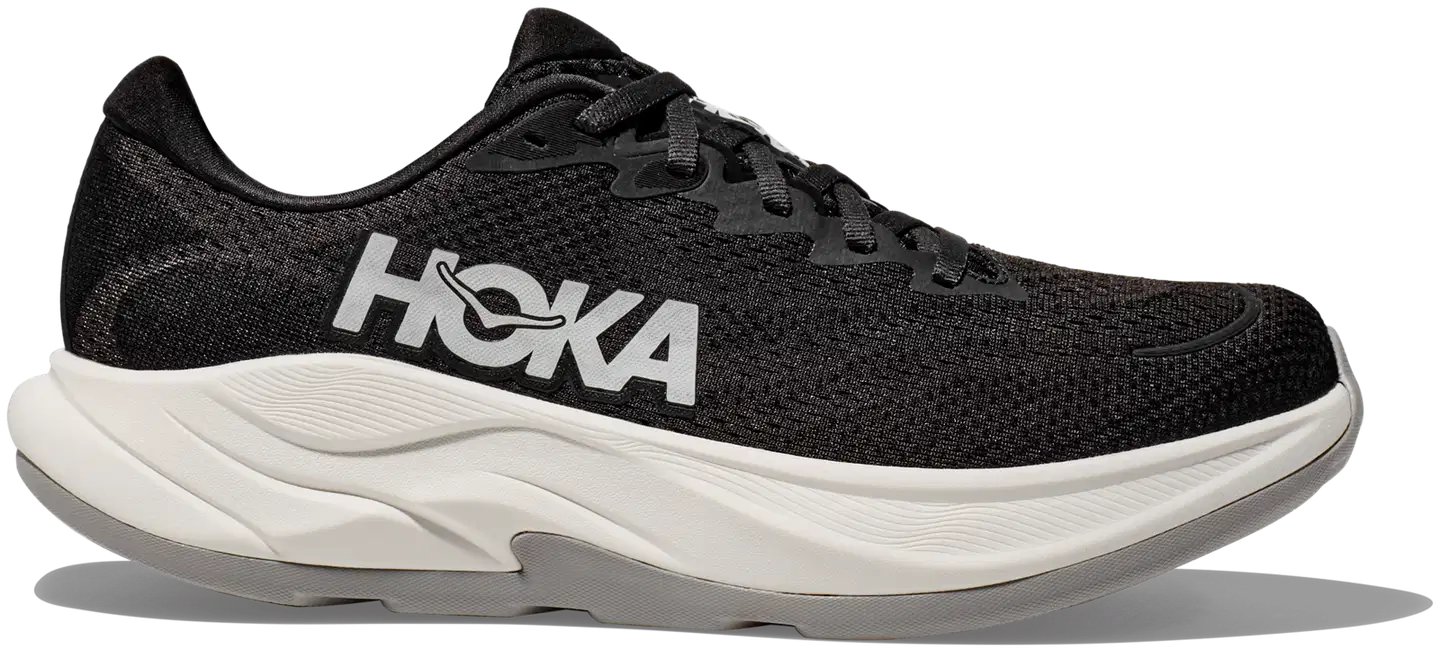 Hoka naisten juoksujalkine Rincon 4 wide - Black/white - 1