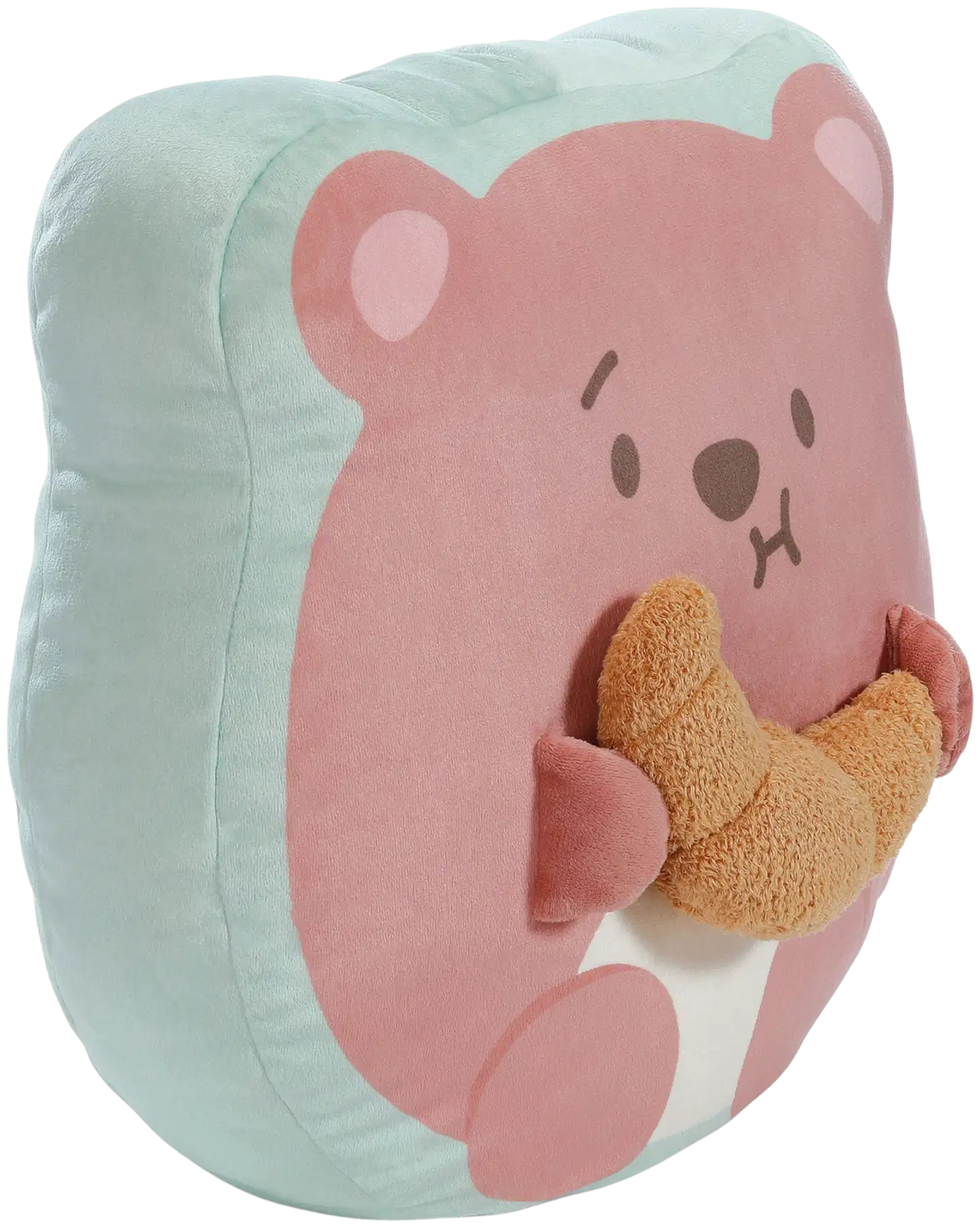 Mymochi Bear Nomo ja croissant pehmolelu 33cm - 2