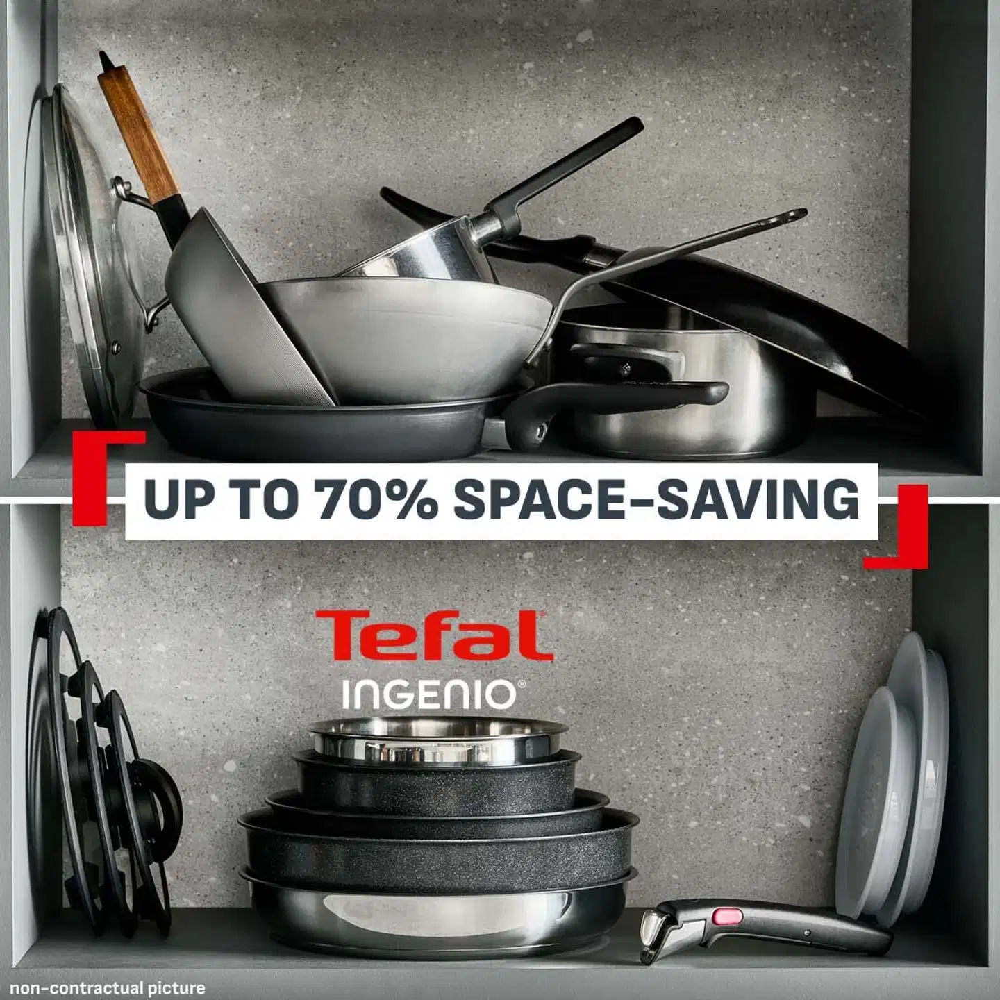 Tefal Ingenio Excellence Ceramic paistinpannu 28 cm L2700602 - 3