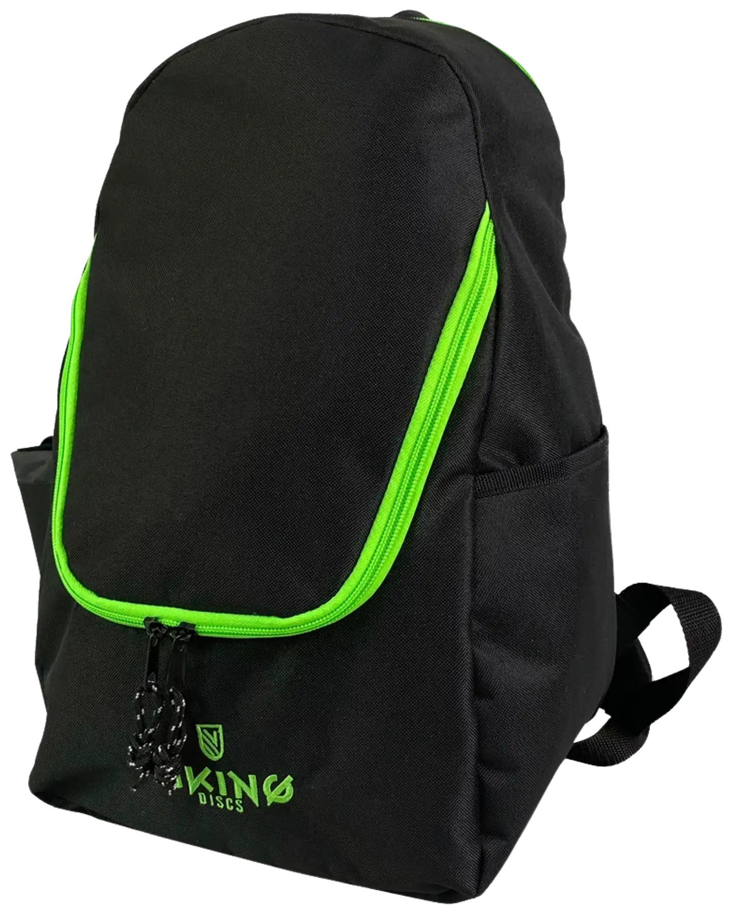 Viking Discs rucksack light frisbeegolfreppu, musta/lime - 6