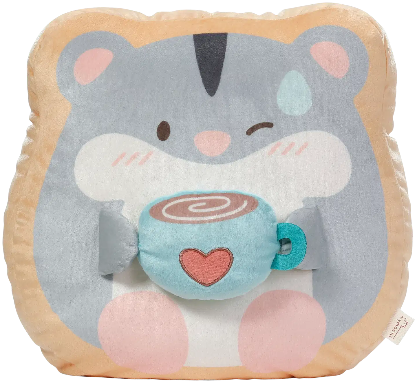 Mymochi Hamster Shai ja kuppi pehmolelu 33cm - 1