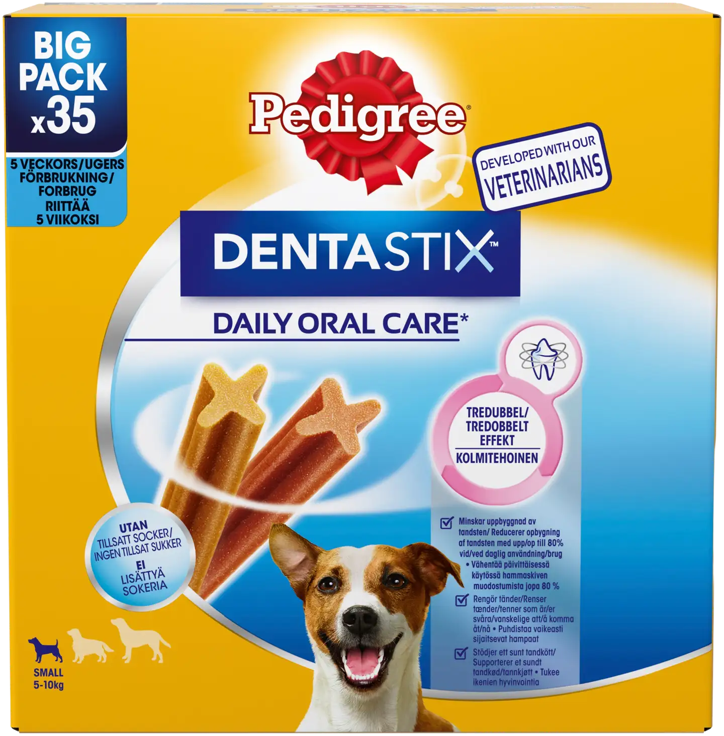 Pedigree Dentastix Small Monipakkaus 5x110g