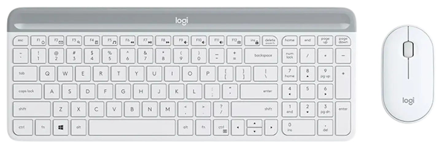 Logitech hiiri ja näppäimistö MK470 valkoinen - 6