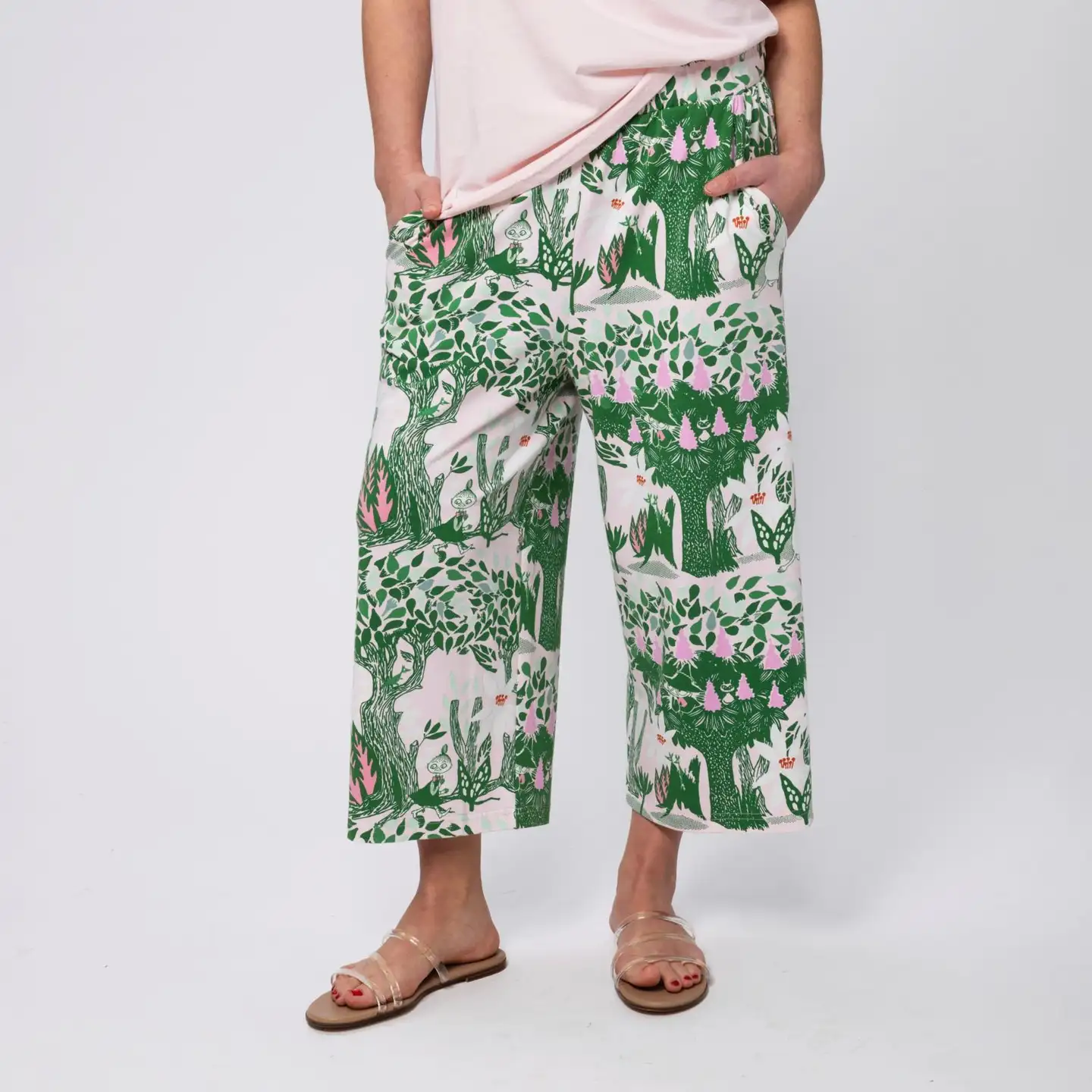 Martinex Muumi naisten culottes Seela Kevätkastanja 442 - VIHREÄ - 6