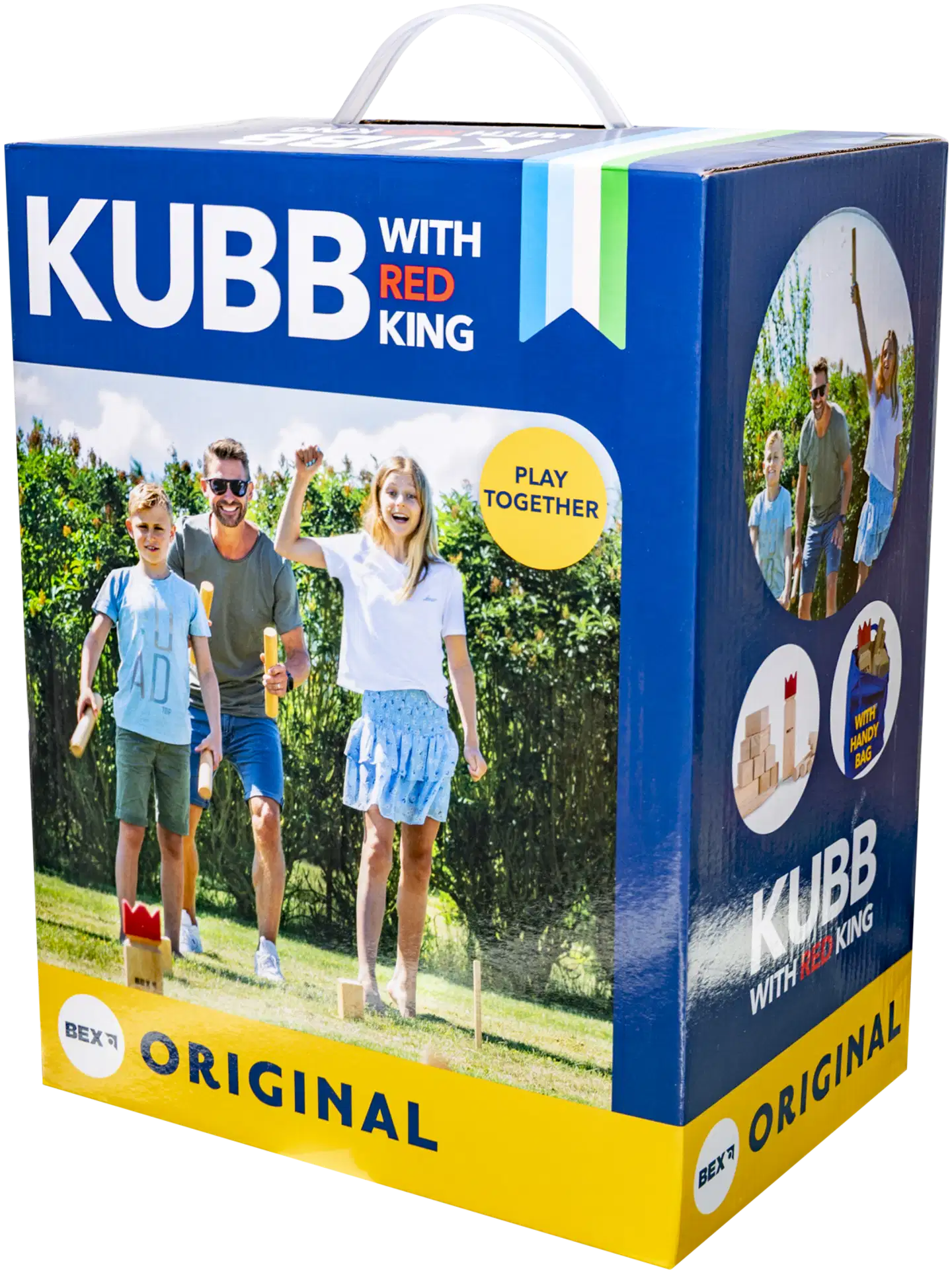 Bex Sport peli Kubb Original, Red king - 6