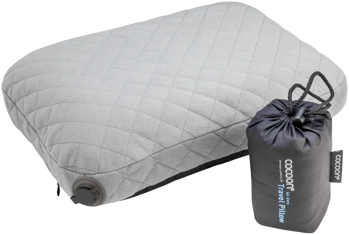 Cocoon Air-Core Pillow charcoal/smoke grey matkatyyny - 2