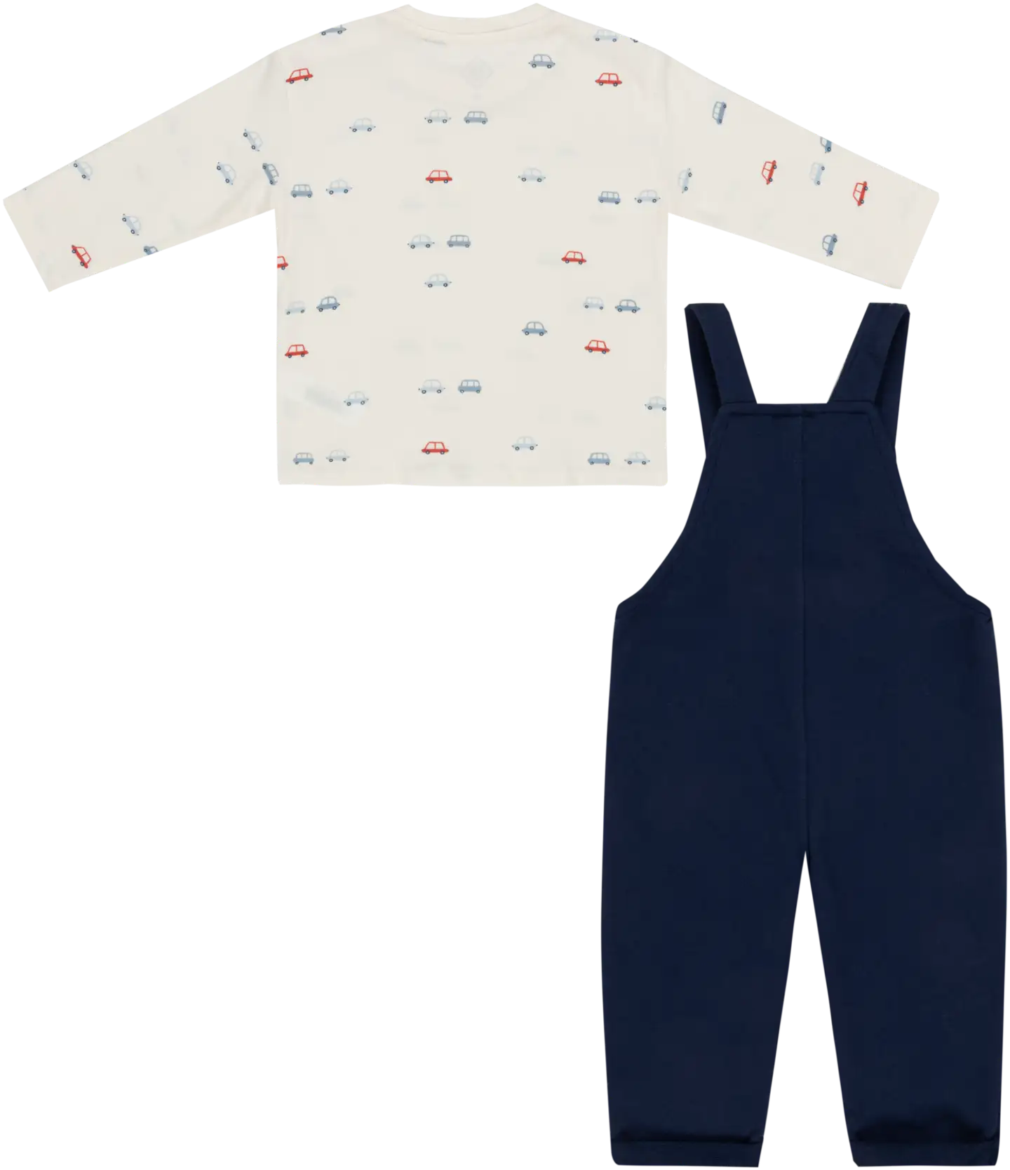TEX BABY vauvojen setti haalari ja trikoopusero I990429 - NAVY 3 - 2