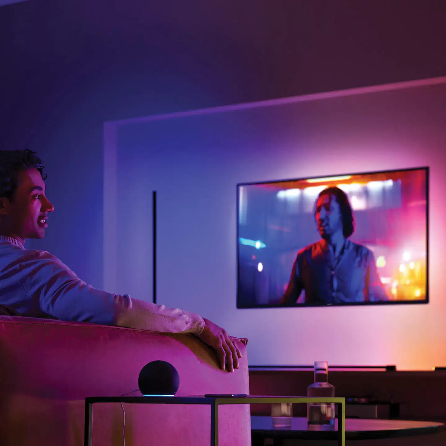 Philips Hue Gradient Signe -lattiavalaisin 29W 2000-6500K 2550LM musta säädettävä monivärinen - 8
