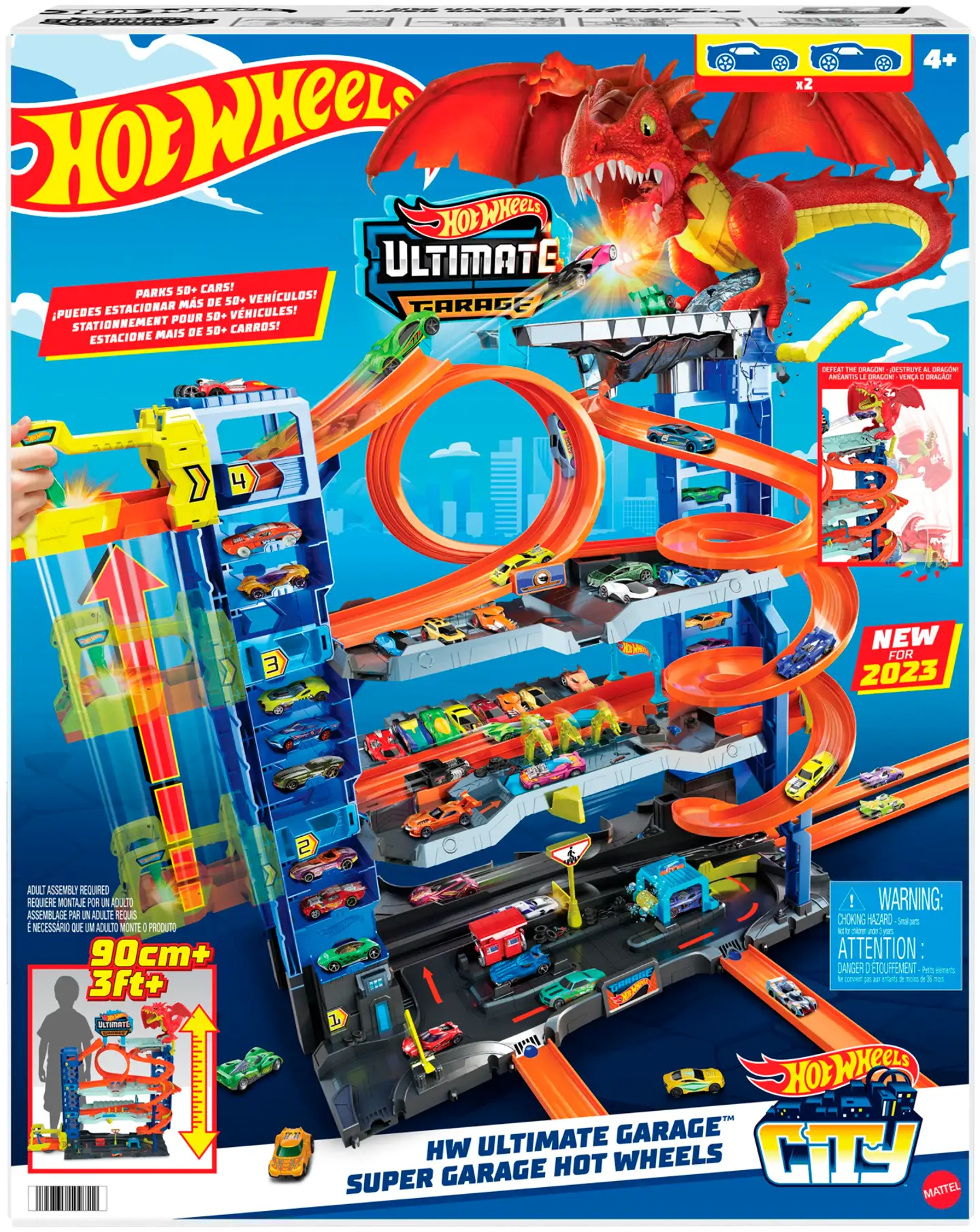 Hot Wheels City Ultimate Garage -parkkitalo - 2