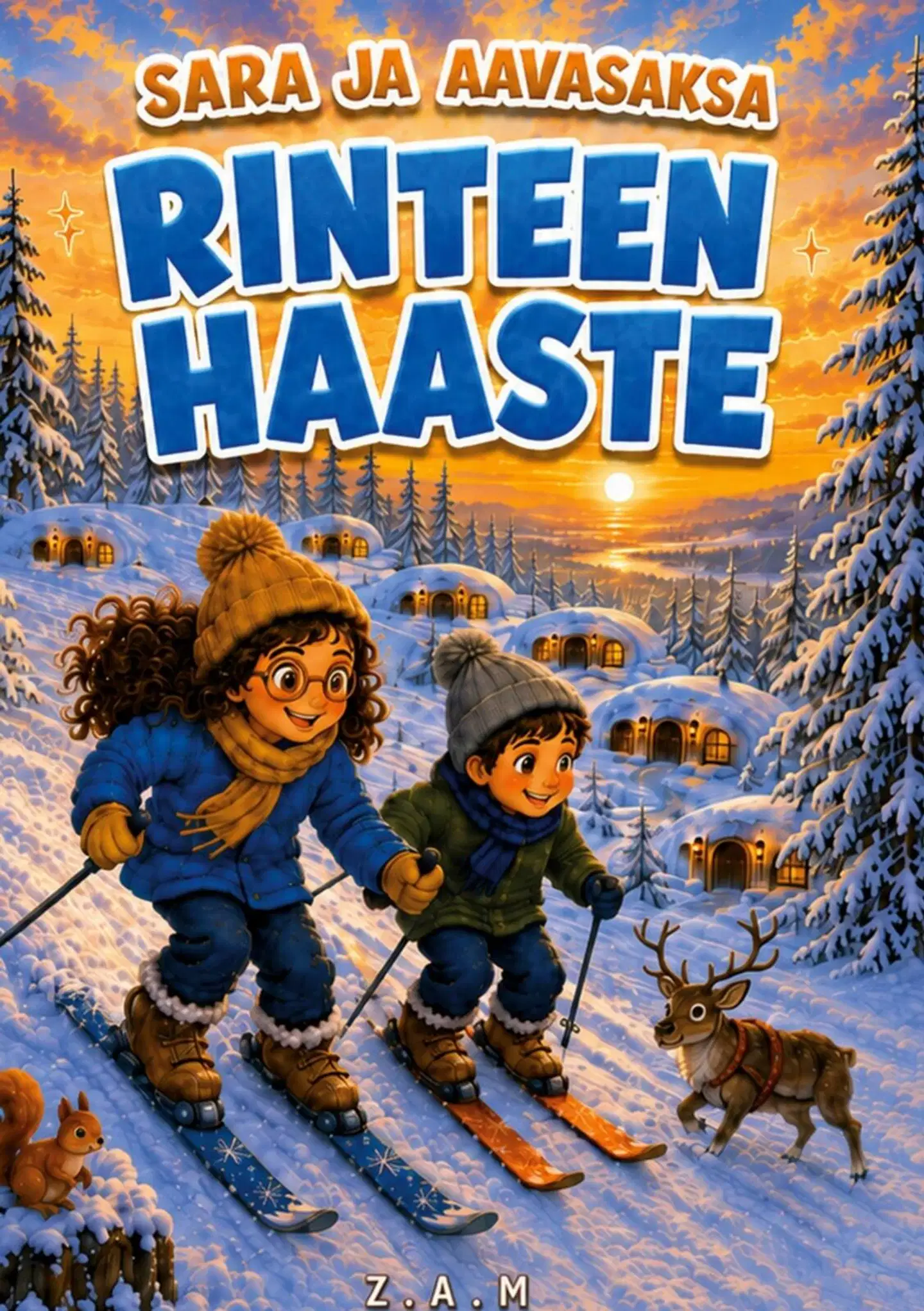 A.M, Sara ja Aavasaksa - Rinteen haaste