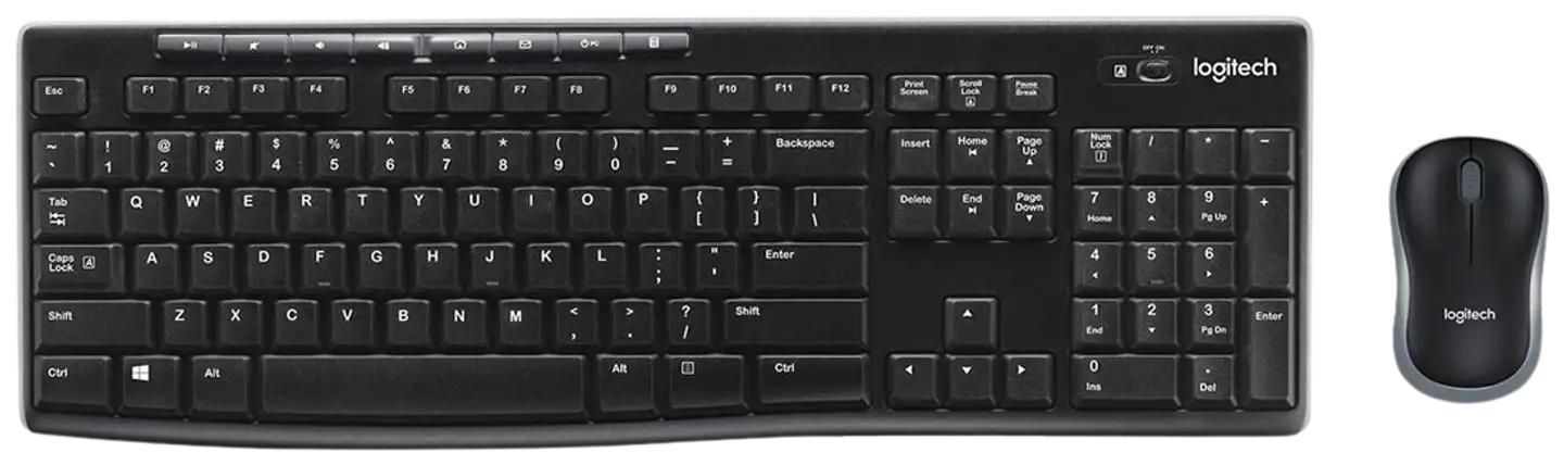 Logitech näppäimistö ja hiiri langaton MK270 - 2