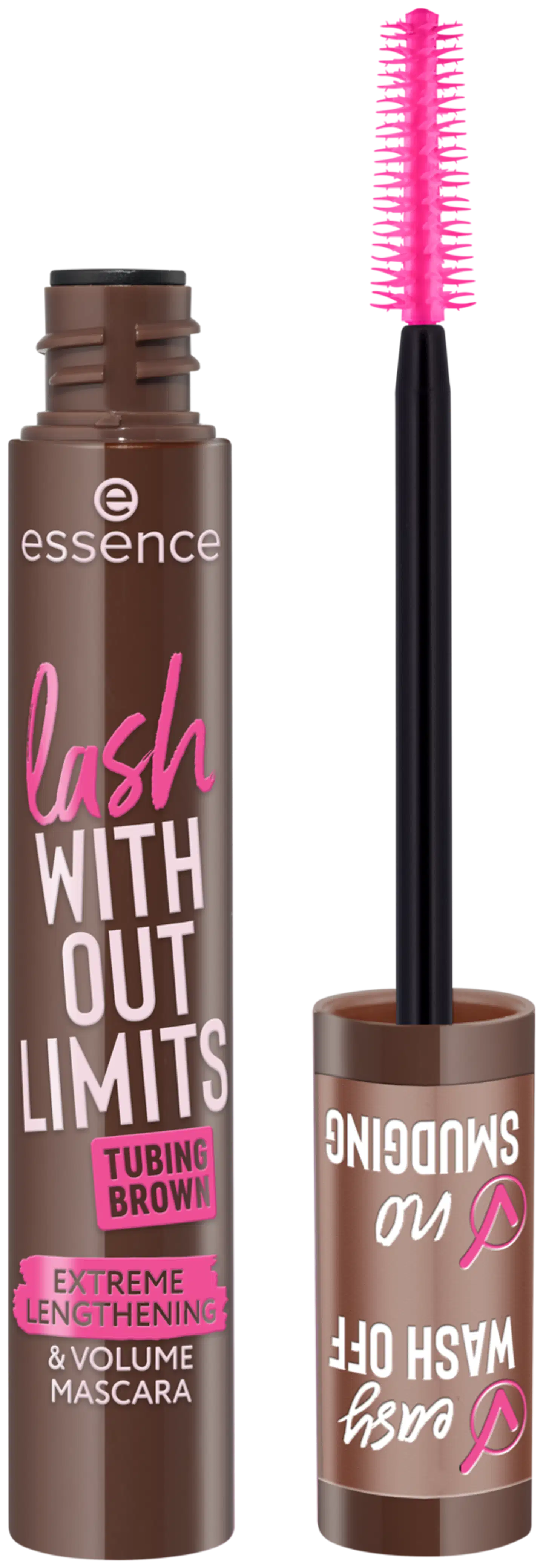 essence lash WITHOUT LIMITS TUBING BROWN EXTREME LENGTHENING & VOLUME MASCARA 05 Brown Tubing 13 ml - 2