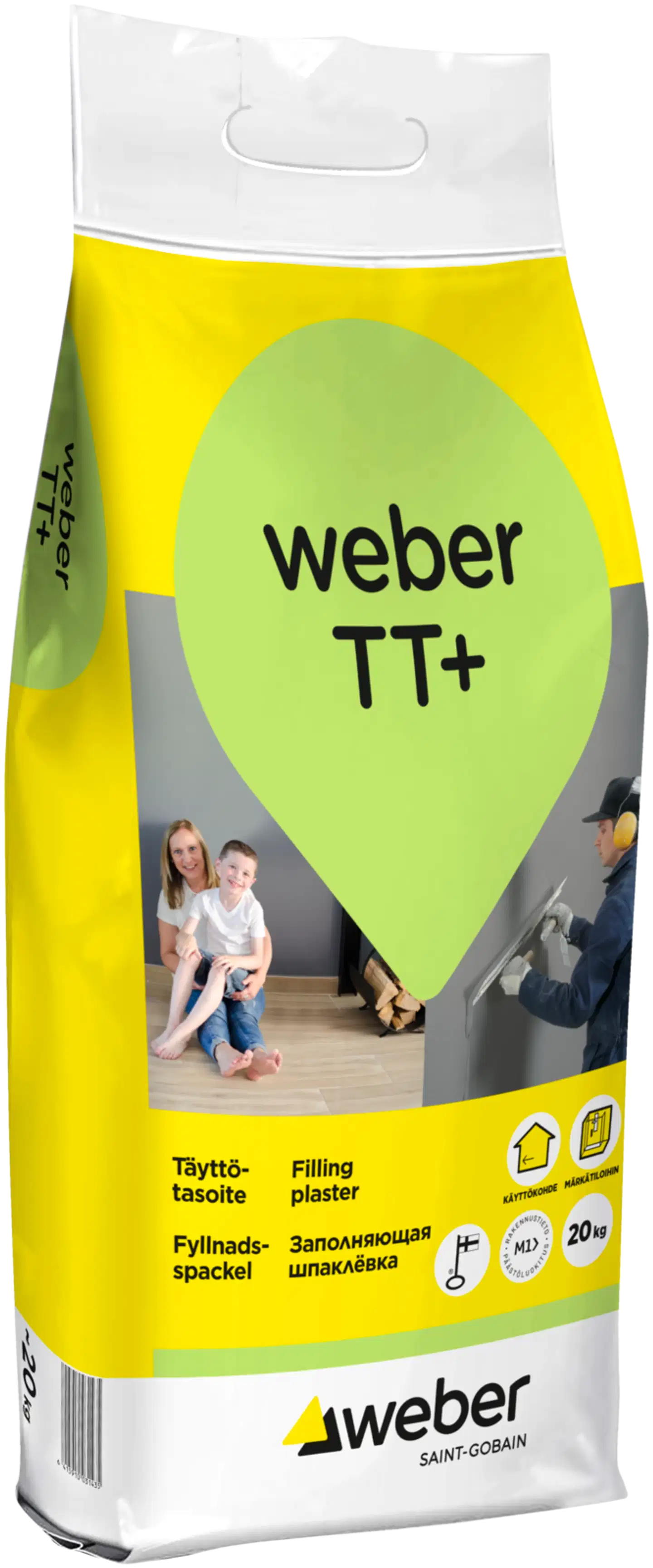 Weber vetonit TT+ Täyttötasoite 20 kg