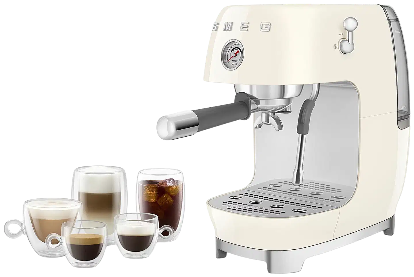 Smeg espressokeitin ECF03CREU kermanvärinen - 7