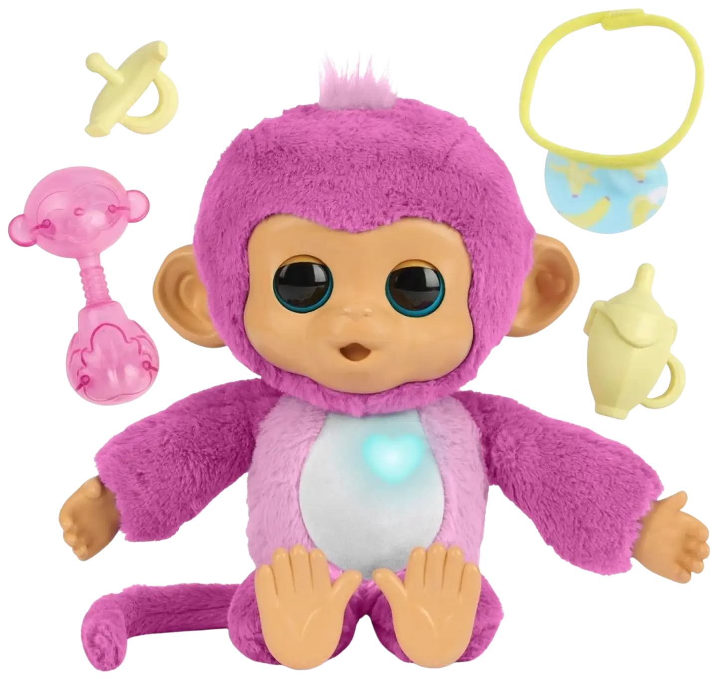 Care N Cuddles monkey pink - 2
