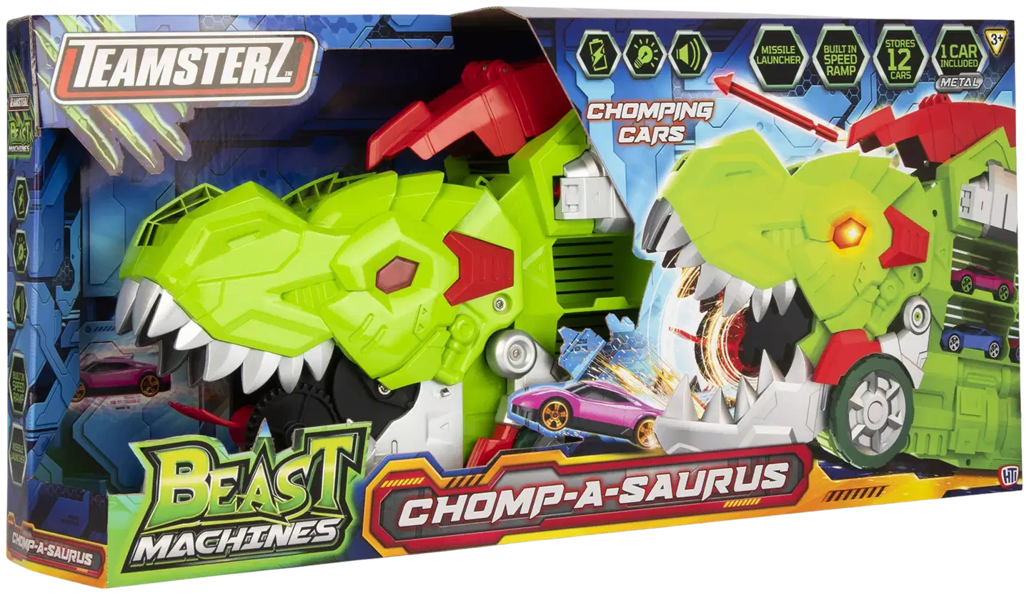 Teamsterz Beast Machines Chomp-A-Saurus vihreä - 2