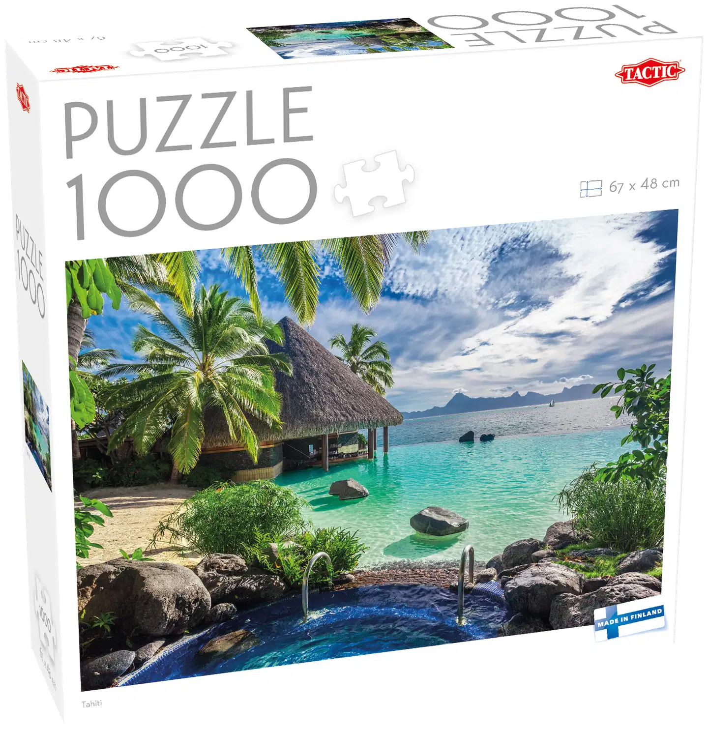Tactic Palapeli Puzzle Lovers Tahiti 1000 palaa - 1