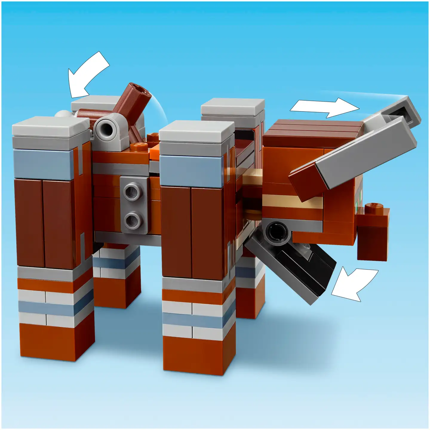 LEGO® Minecraft 21278 Ryöstelijöiden etuvartioasema ja Tuhokylvyri - 8