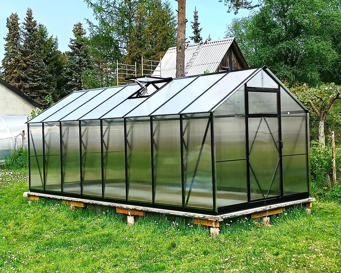 Ecoslider kasvihuone Lux 2.5 X 5.5 - 8