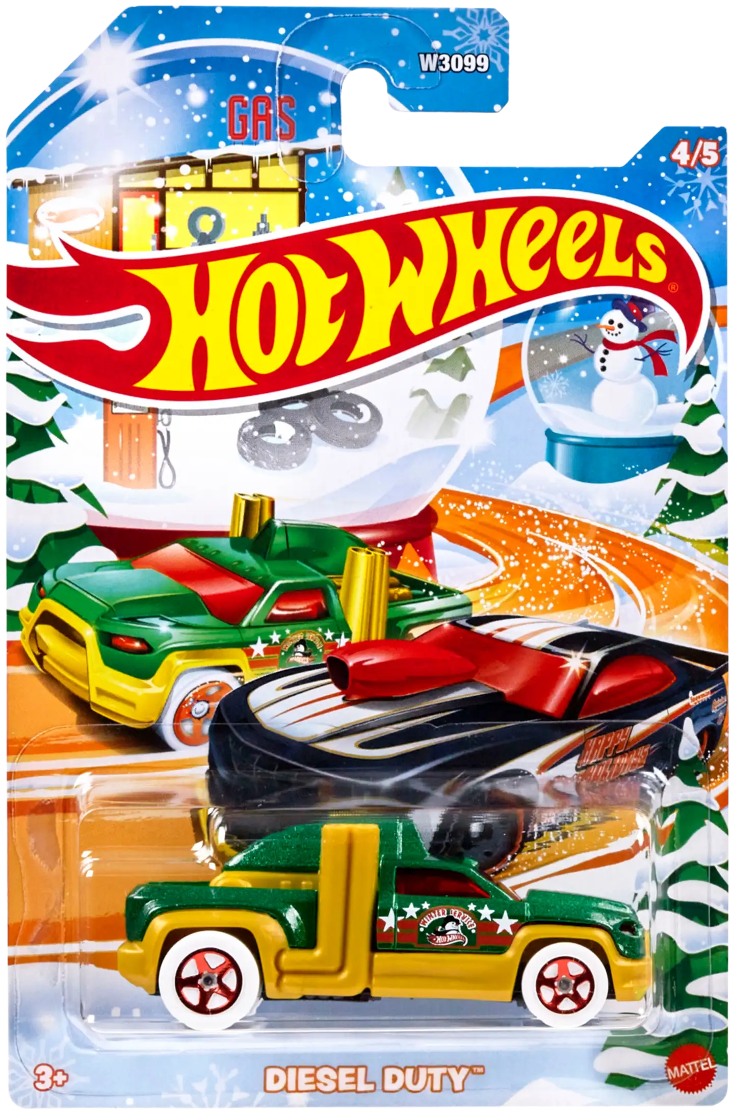 Hot Wheels Winter -pikkuauto - 6