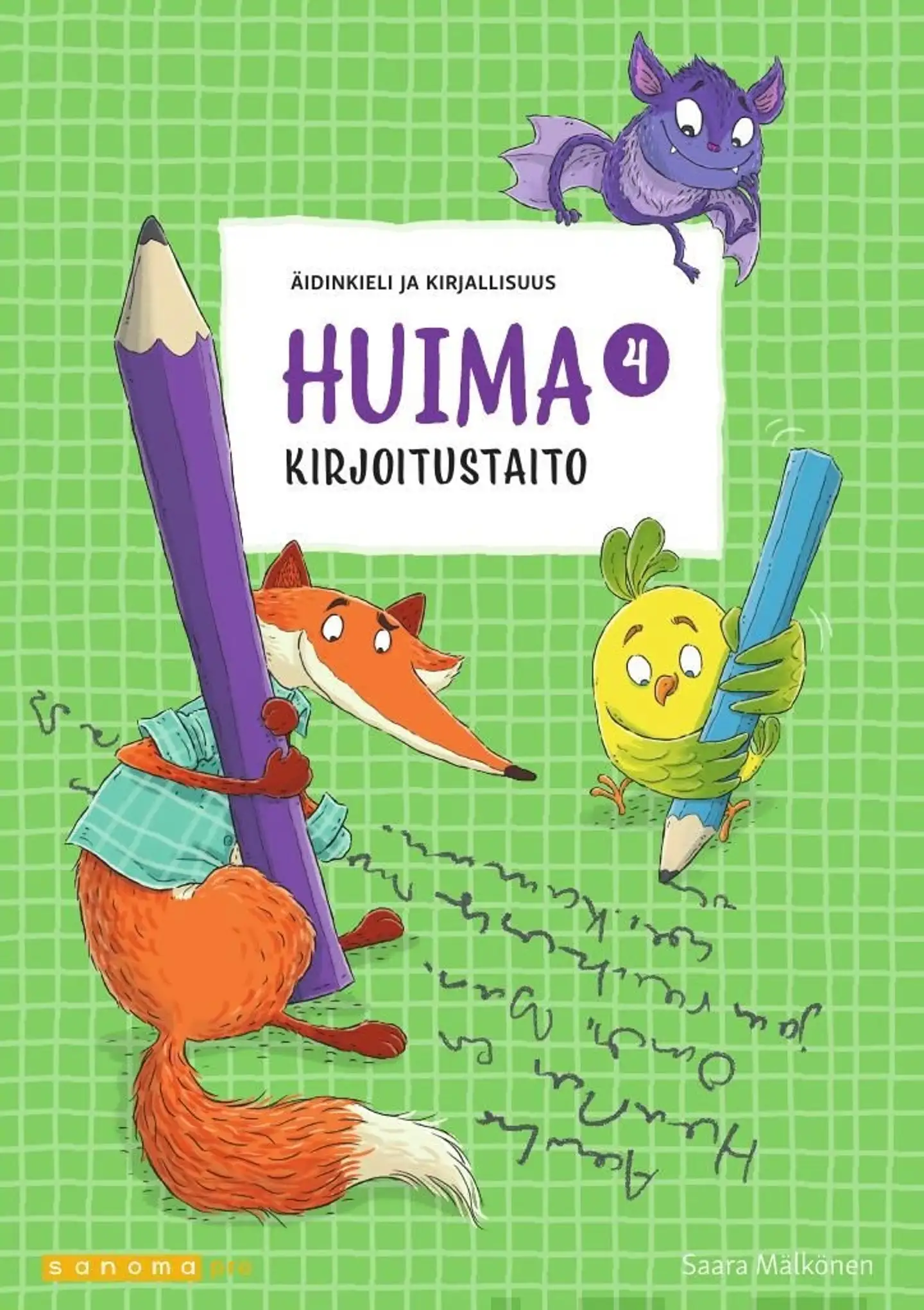 Mälkönen, Huima 4 Kirjoitustaito - Äidinkieli ja kirjallisuus