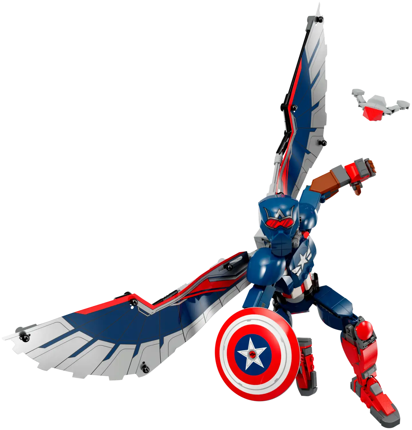 LEGO® Marvel 76296 Uusi rakennettava Captain America hahmo - 4