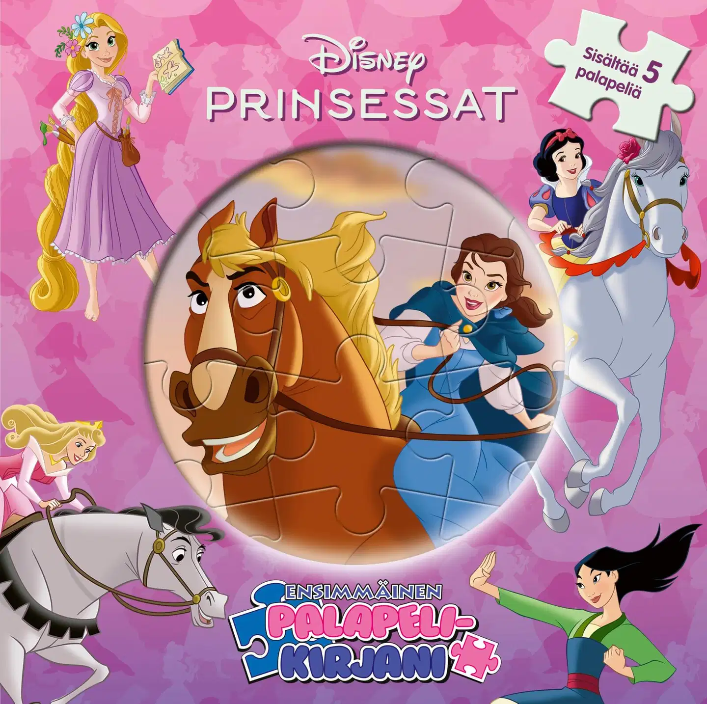 Disney Prinsessat. Ensimmäinen palapelikirjani