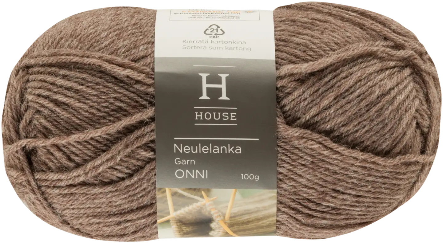 House neulelanka Onni 100 g Sand Brown 1367