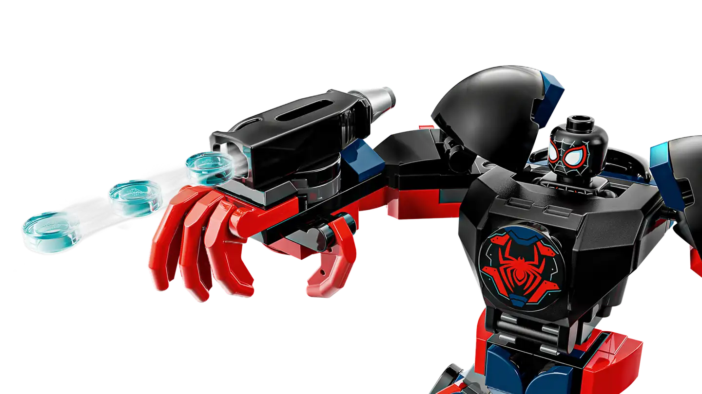 LEGO® Super Heroes Marvel 76337 Miles Moralesin robotti vastaan Spider-Man 2099 - 10