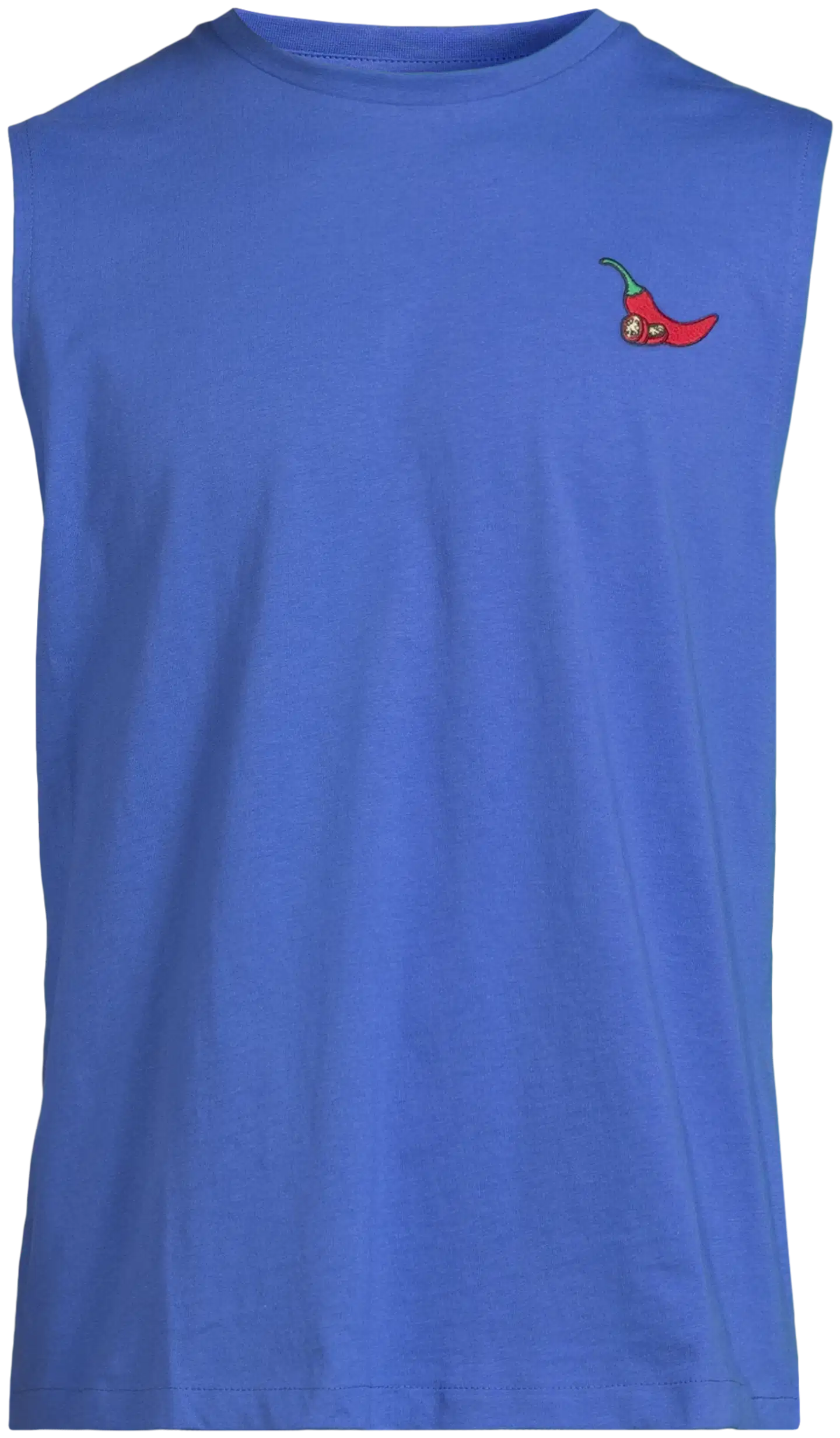 WKLY. miesten hihaton t-paita Mexican 195W152601 - dazzling blue - 2