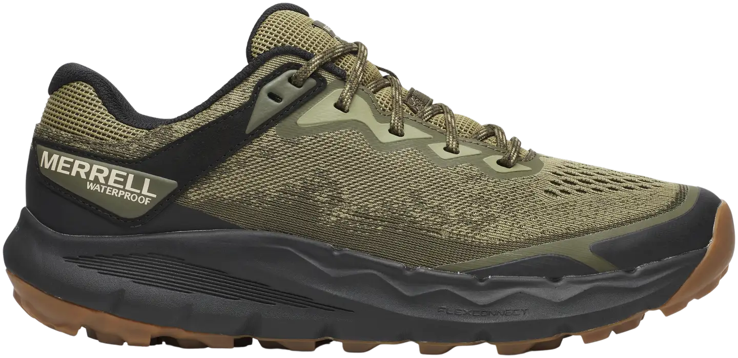Merrell miesten maastojuoksukengät Nova 4 WP - Drab - 1