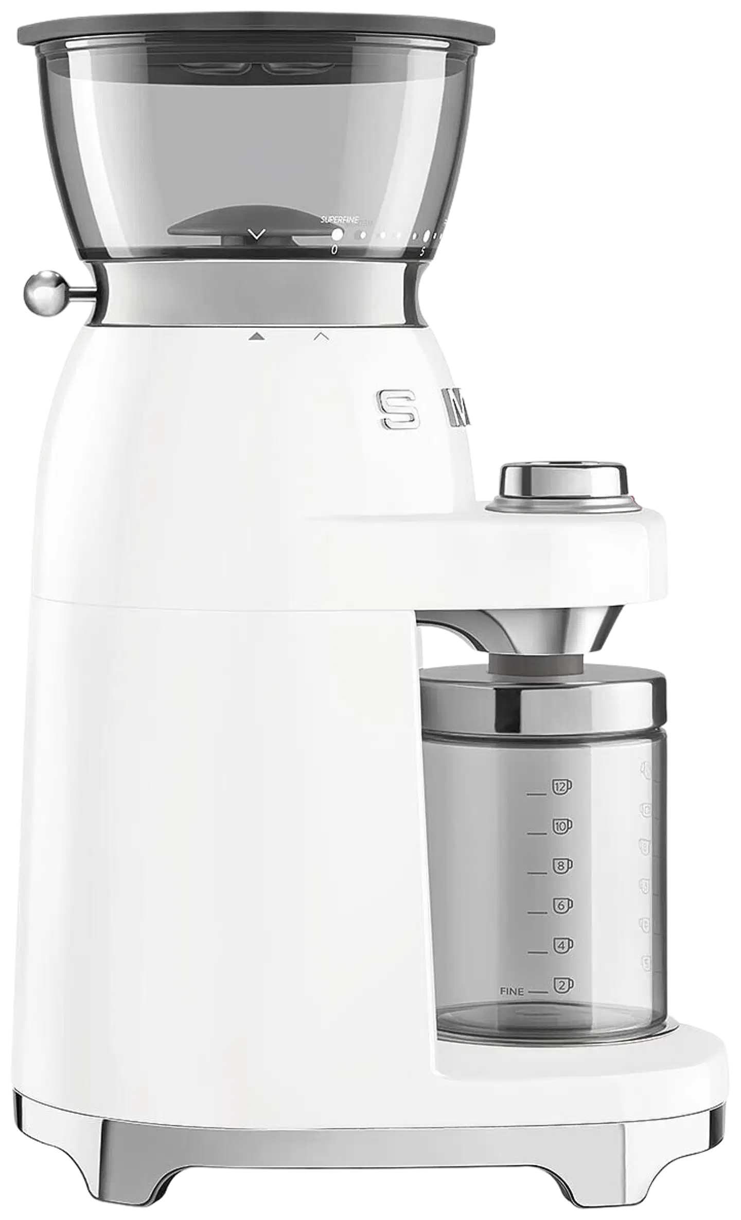 Smeg kahvimylly CGF03WHEU valkoinen - 3