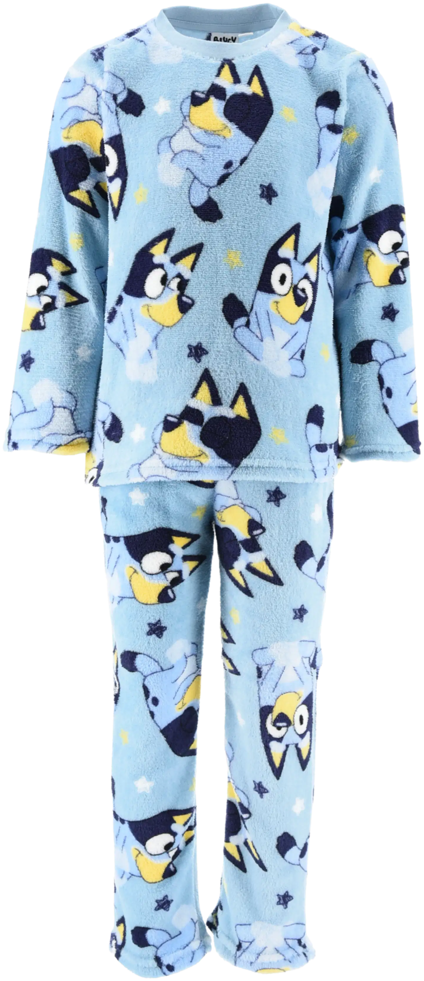 Bluey Lasten fleece setti - V.sininen - 1