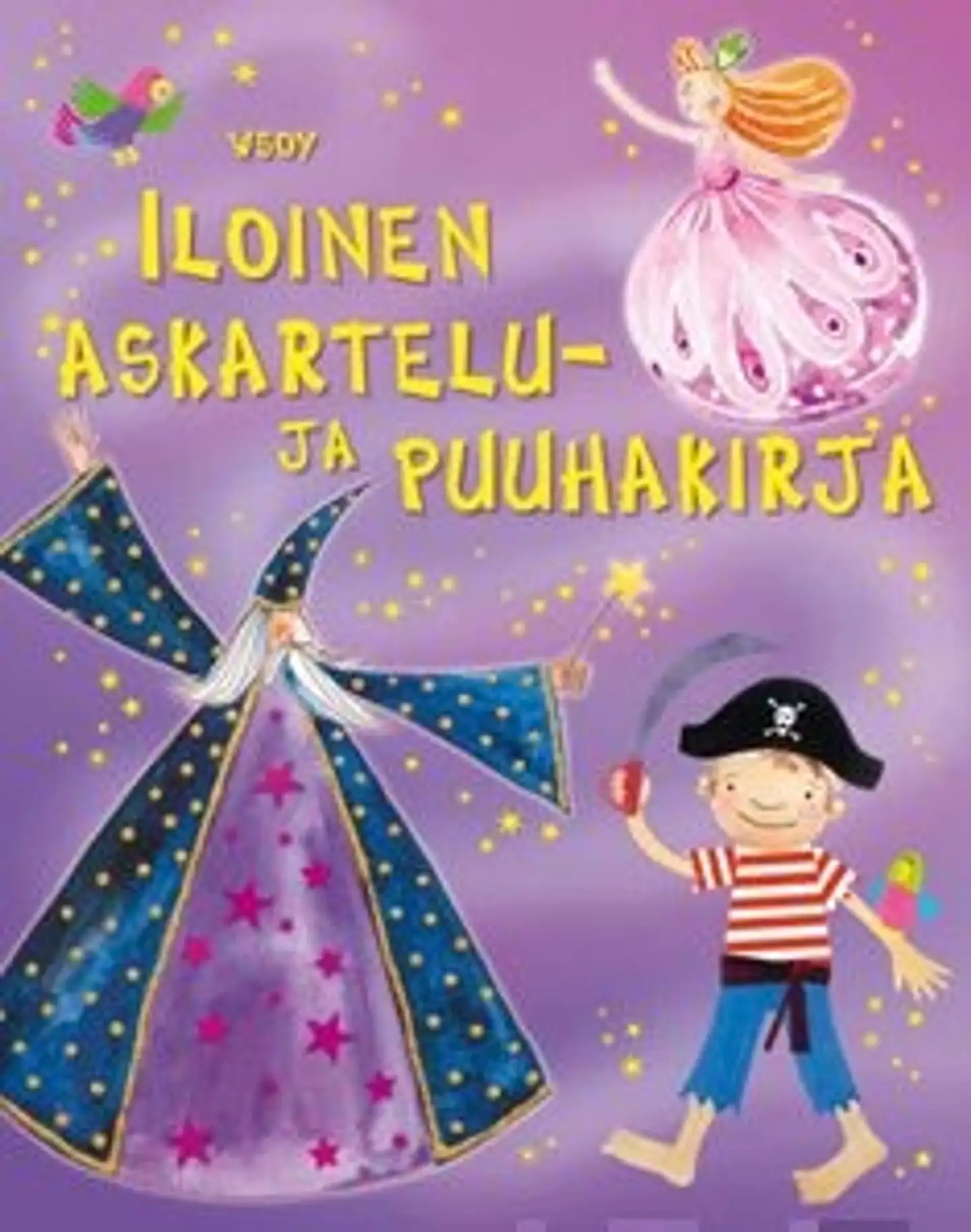 Iloinen askartelu- ja puuhakirja