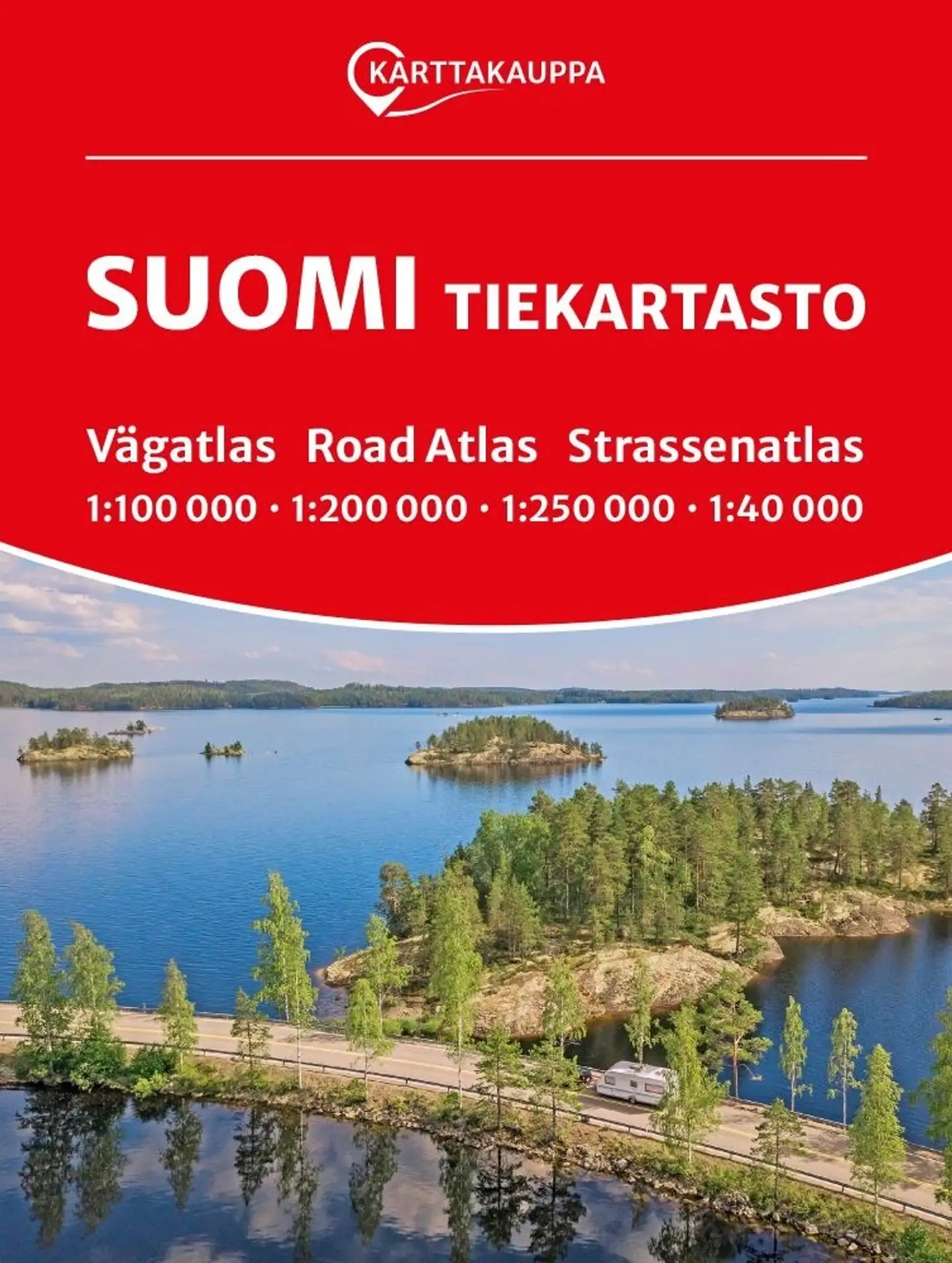 Suomi Tiekartasto - Finland Vägatlas - Road Atl - Strassenatlas