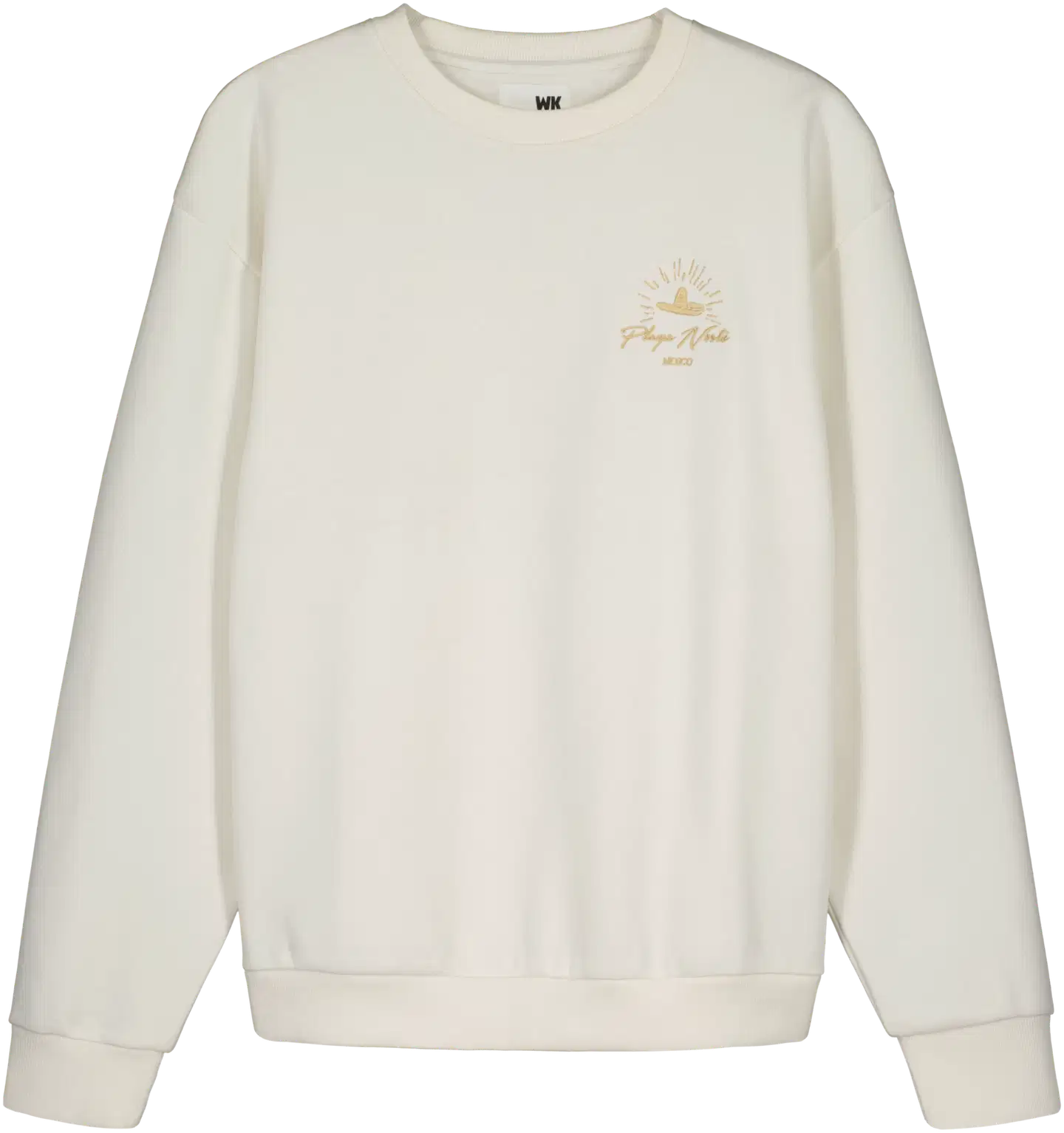 WKLY. miesten collegepusero Playa Norte - Off white - 1