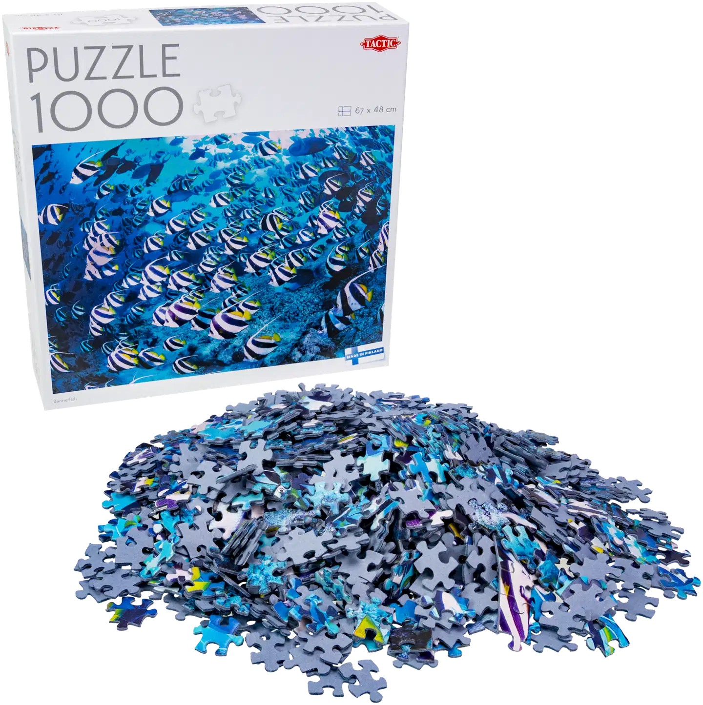 Tactic Palapeli Puzzle Lovers Bannerfish 1000 palaa - 2