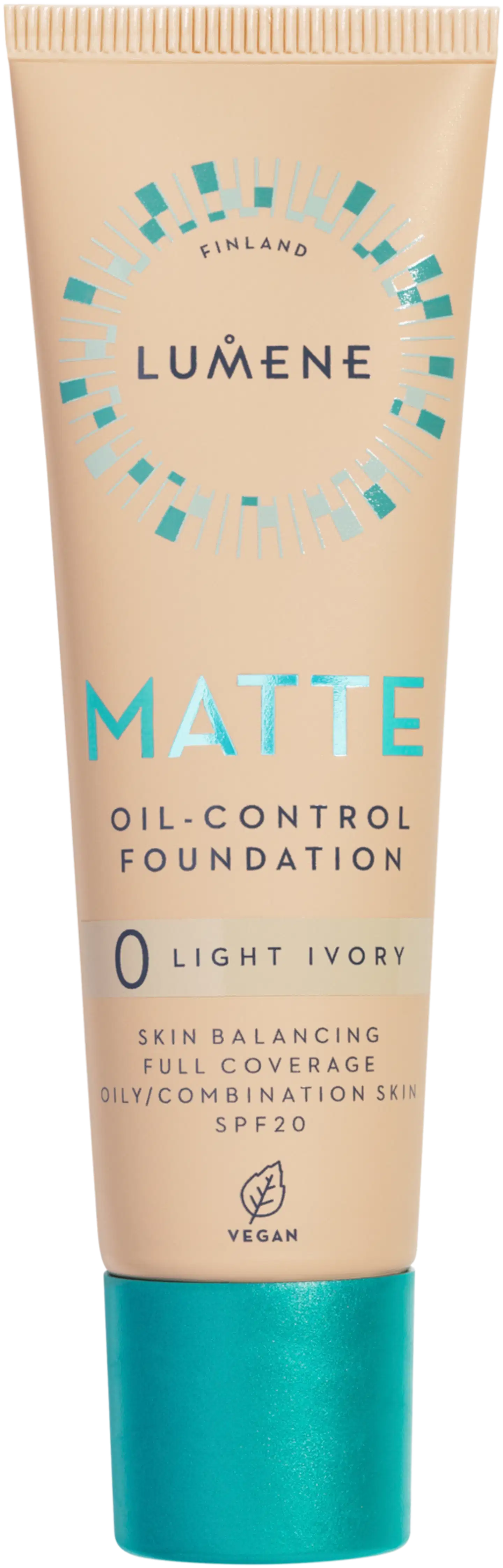 Lumene Matte Oil-control Mattameikkivoide SPF20 1.5 Fair 30 ml - Light Ivory