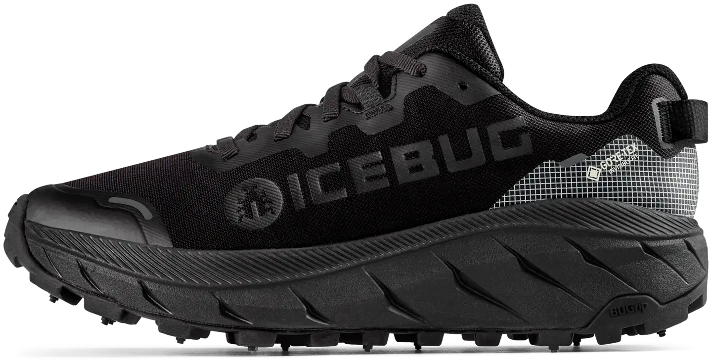 Icebug naisten nastajuoksukengät Arcus 2 BUGrip GTX - TrueBlack - 1