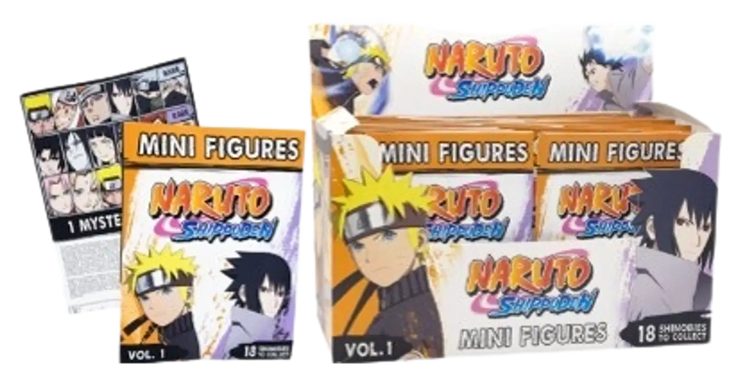 Naruto Shippuden 6,5 cm hahmo 1 kpl yllätyspakkaus