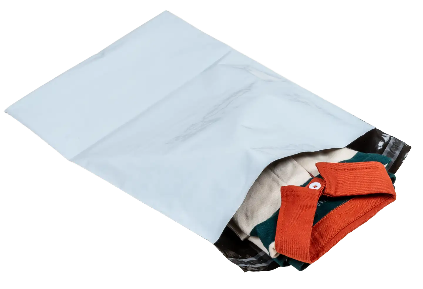 Luontevat postituspussi240x450 mm valkoinen tarrasuljenta 100 kpl - 4