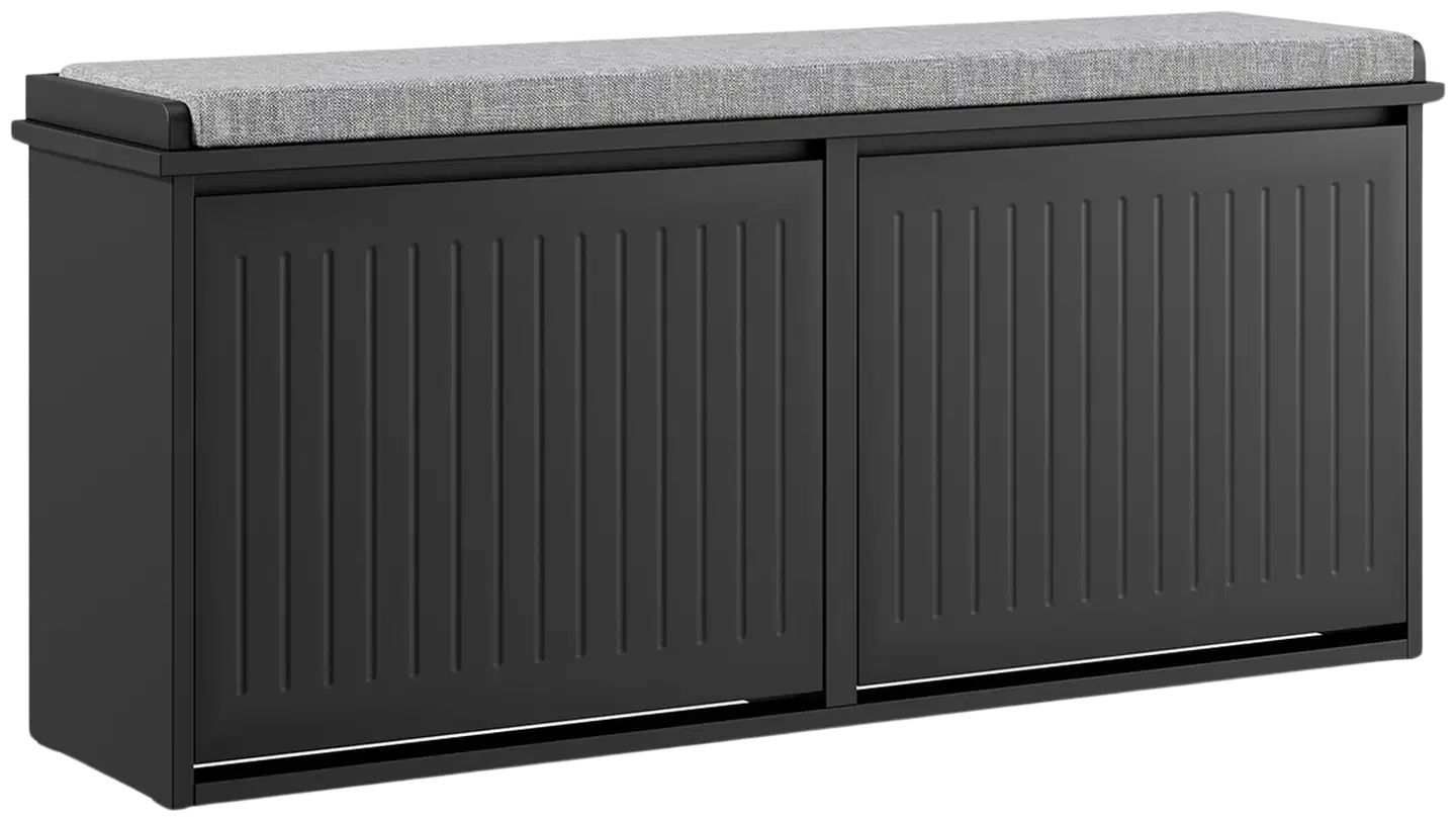 SoBuy kenkäpenkki tummanharmaa FSR98-XL-SCH - 3