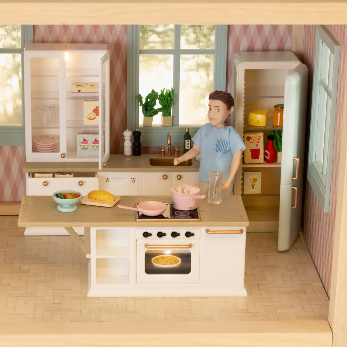 Lundby nukketalon keittiötarvikkeet - 2