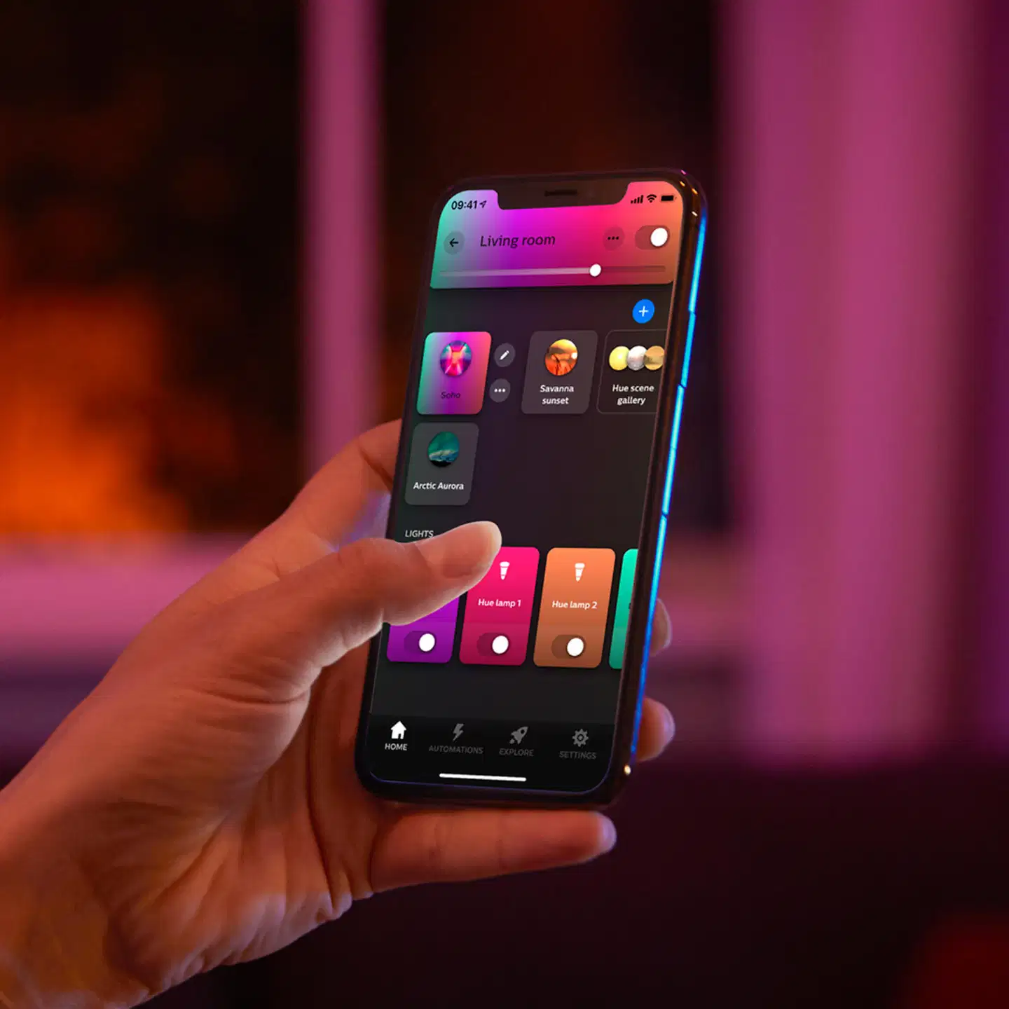 Philips Hue Surimu -paneelivalo 40W 2000-6500K 2850LM pyöreä - 7