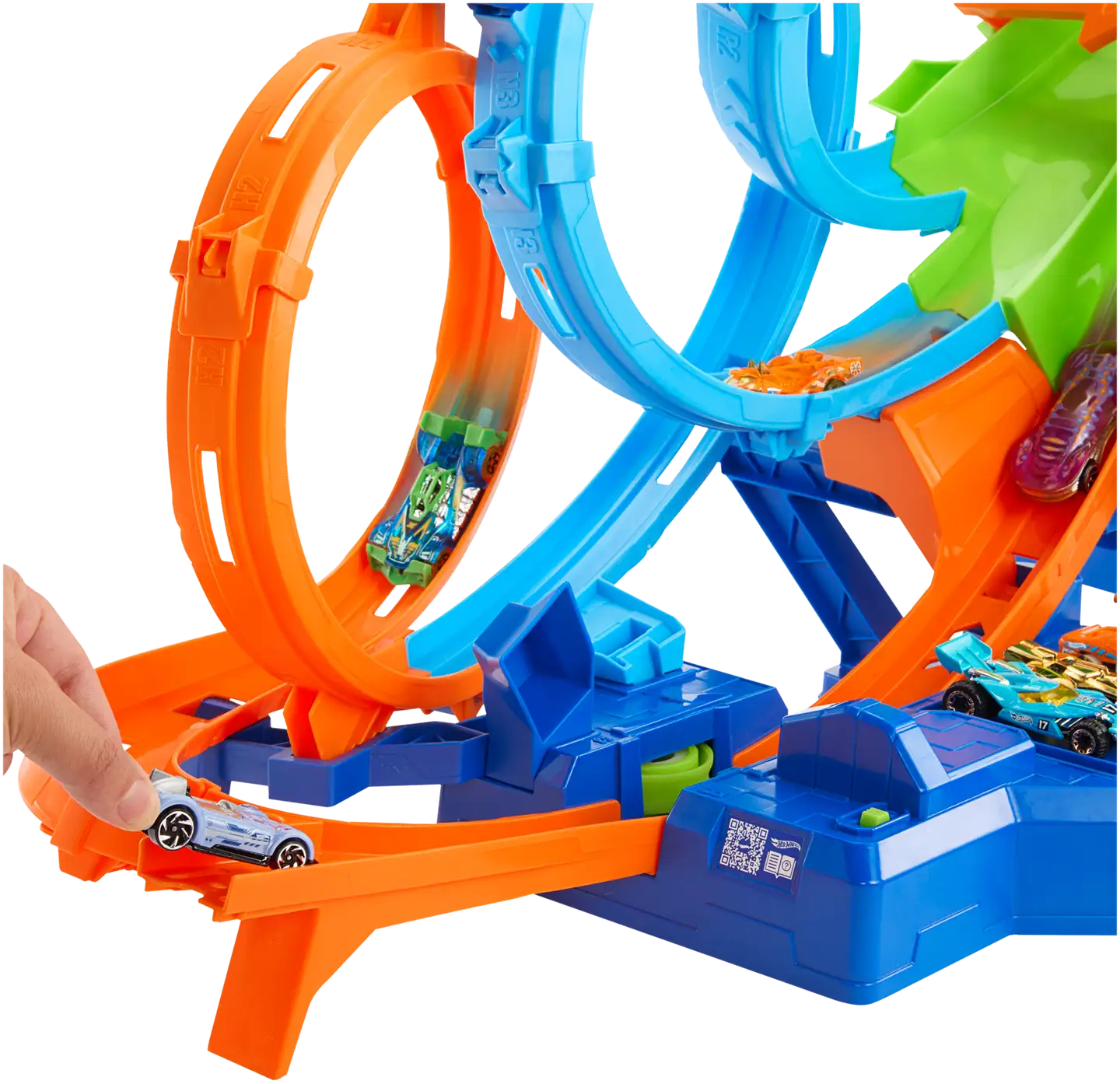 Hot Wheels Action 4-loop Crash Out -autorata - 3