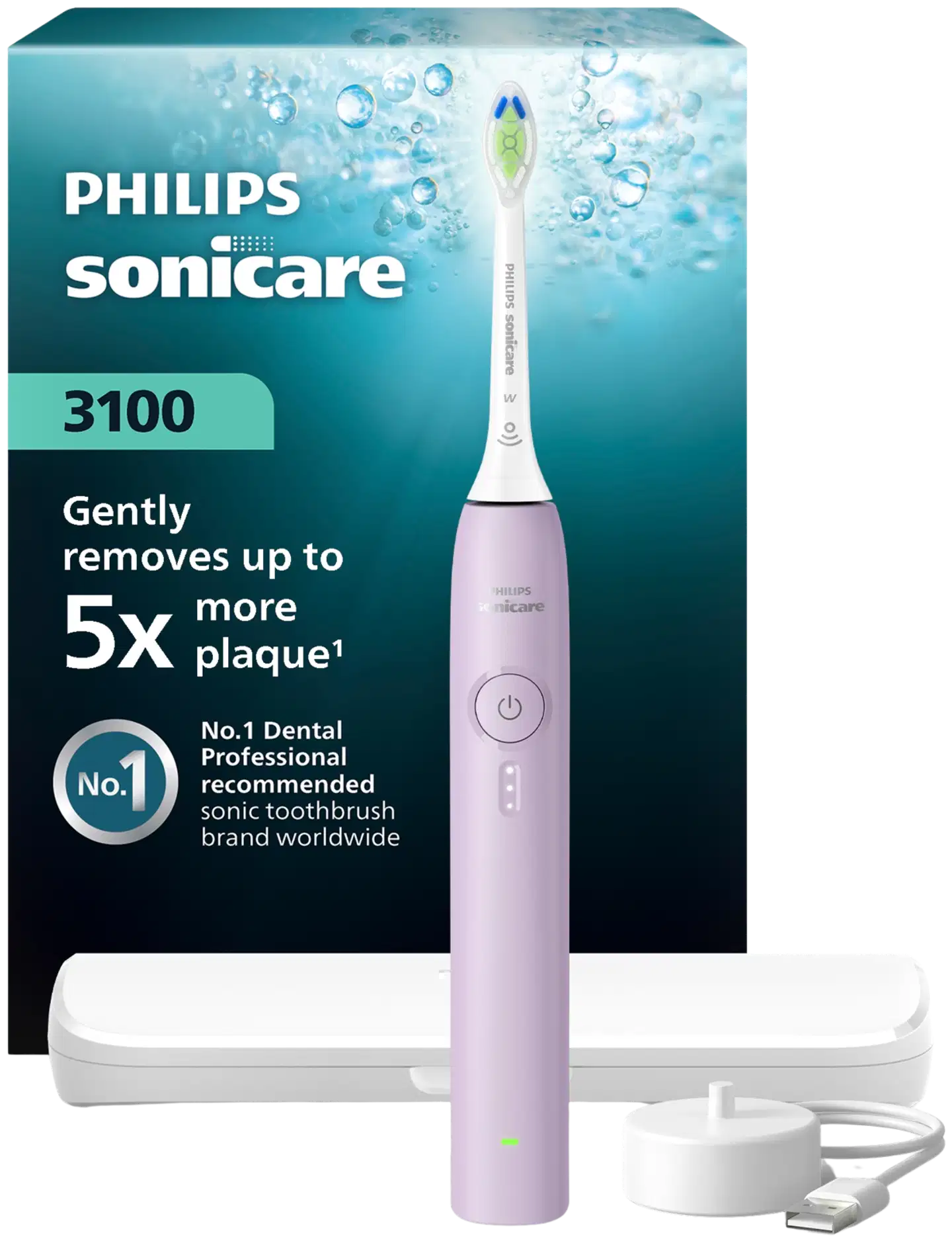 Philips Sonicare Sähköhammasharja 3100 HX4033/27 Lila - 1